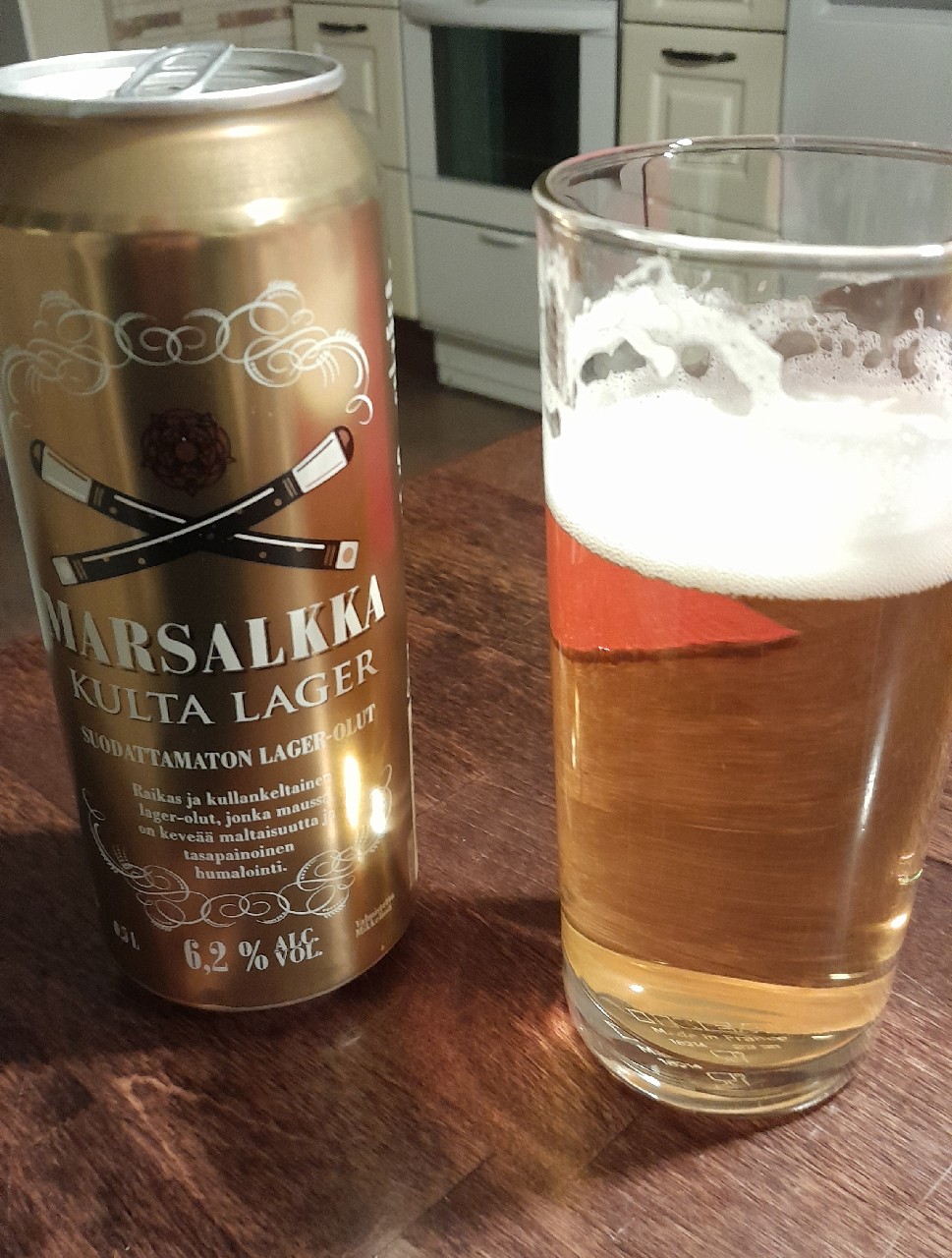 Marsalkka Kulta Lager, Finland