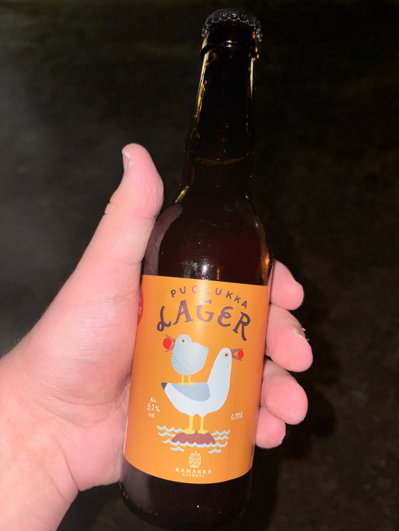 puolukka lager, Kahakka Brewery