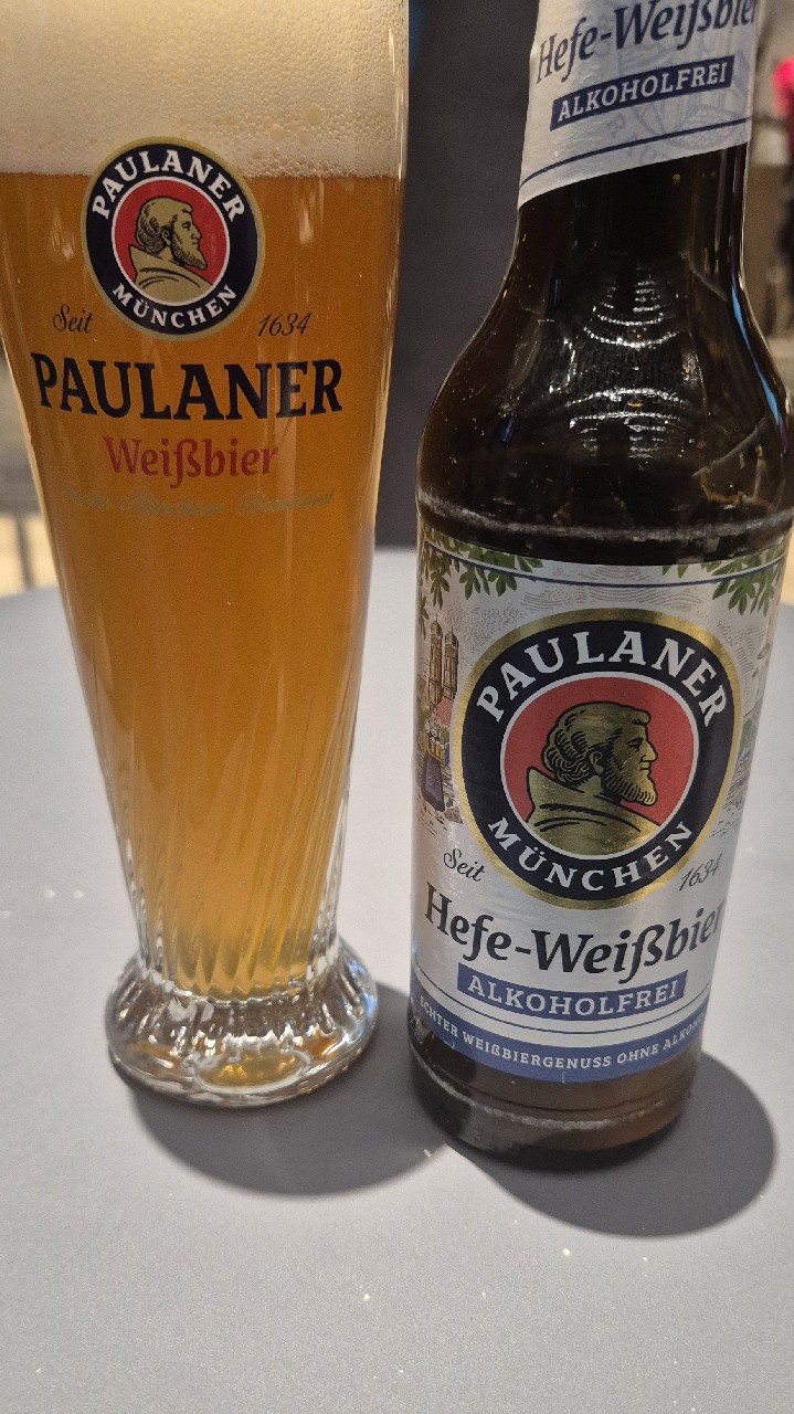 Paulaner Hefe-Weißbier Alkoholfrei / Non-Alcoholic 0,5 %, Paulaner Brauerei