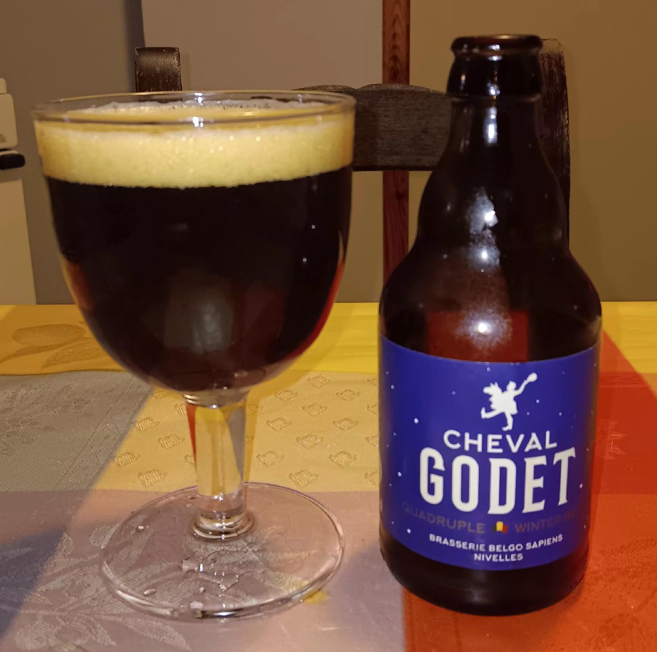 Cheval Godet Quadruple Winter, Belgo Sapiens Brewers