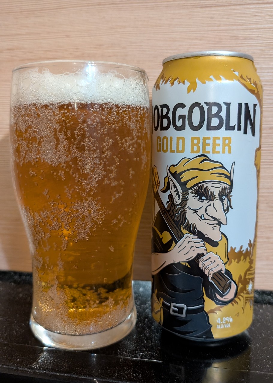 Hobgoblin Gold, Wychwood Brewery (Marston's Brewery)