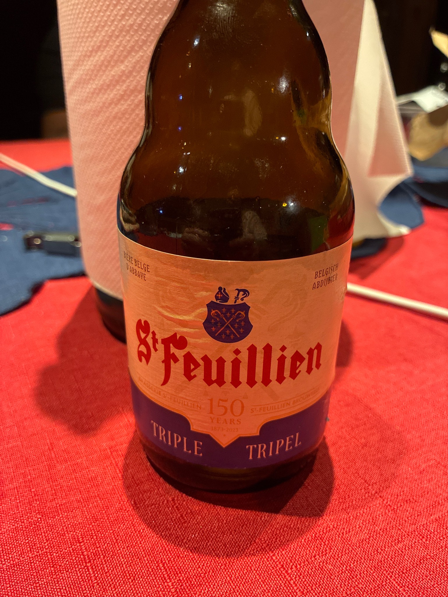St-Feuillien Triple / Tripel, Belgium