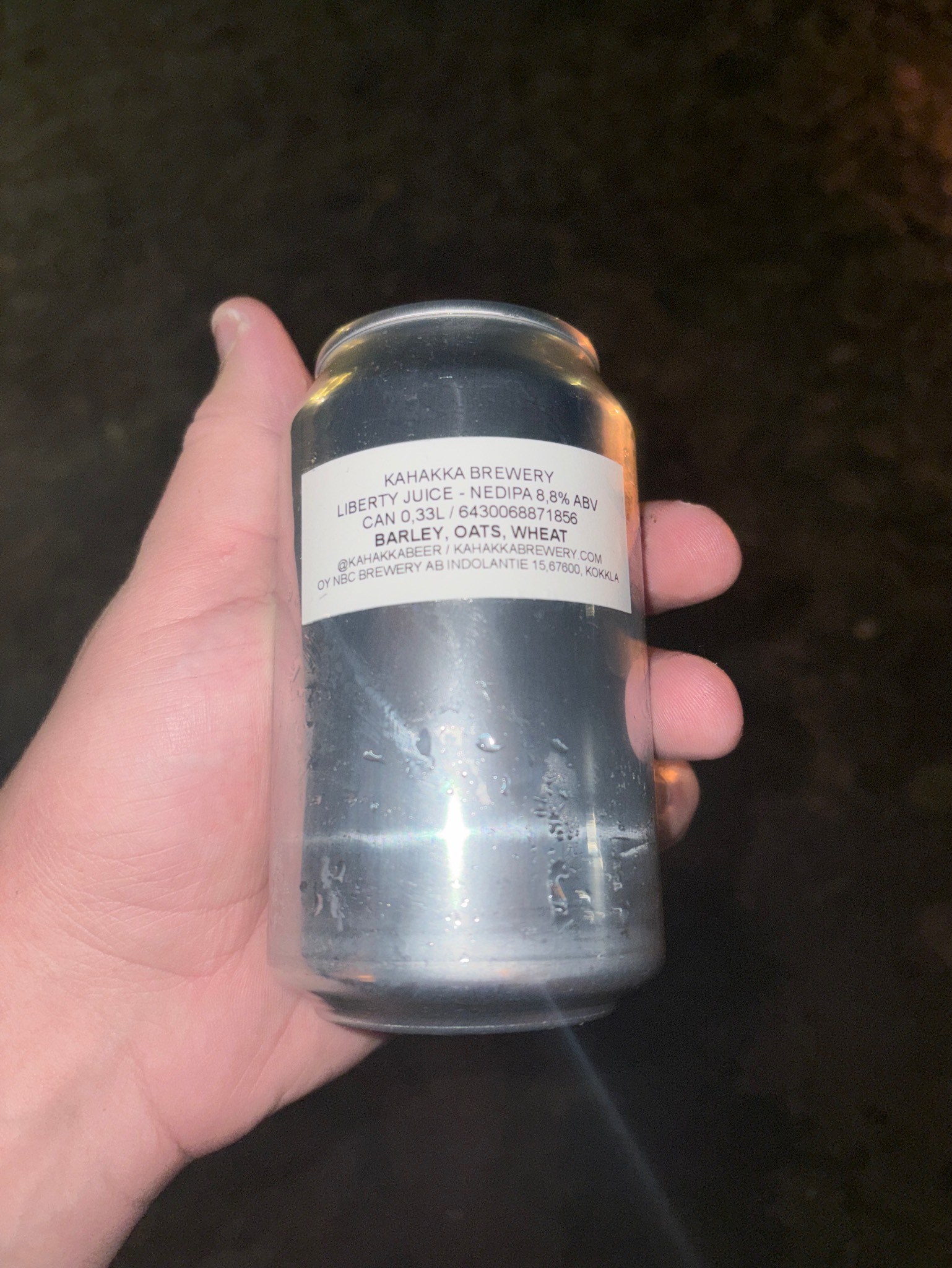 Liberty juice, Kahakka Brewery