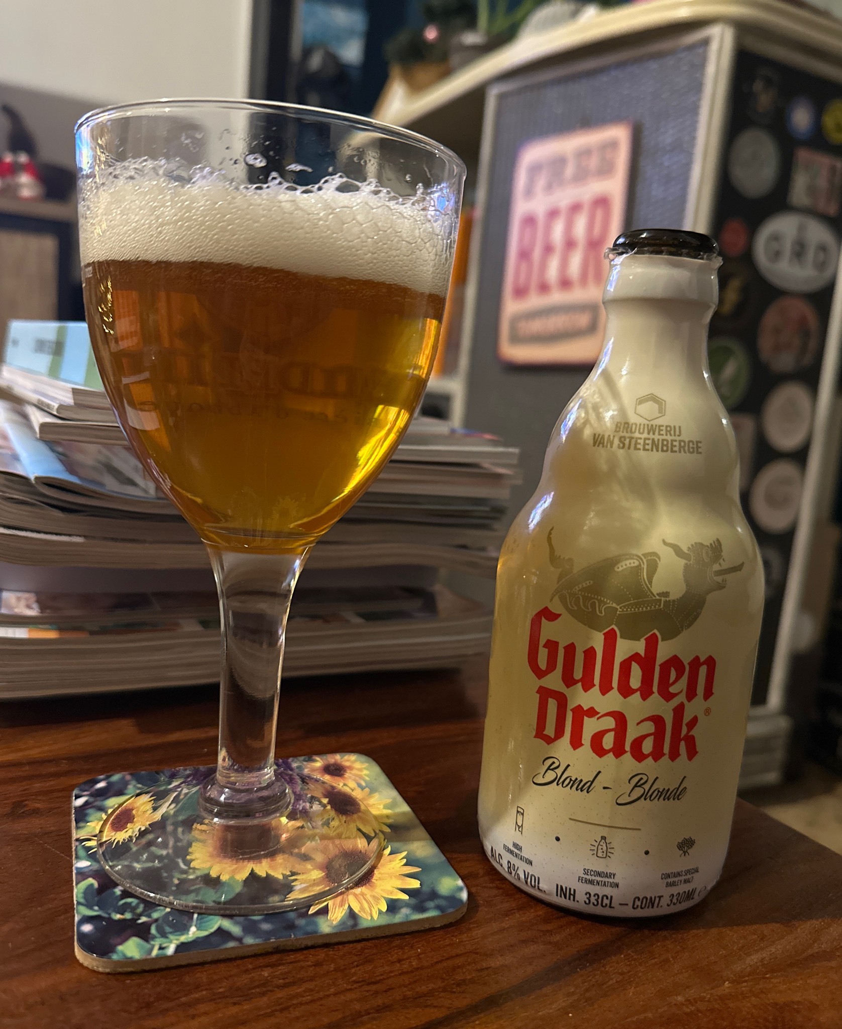 Gulden Draak blonde, Belgium