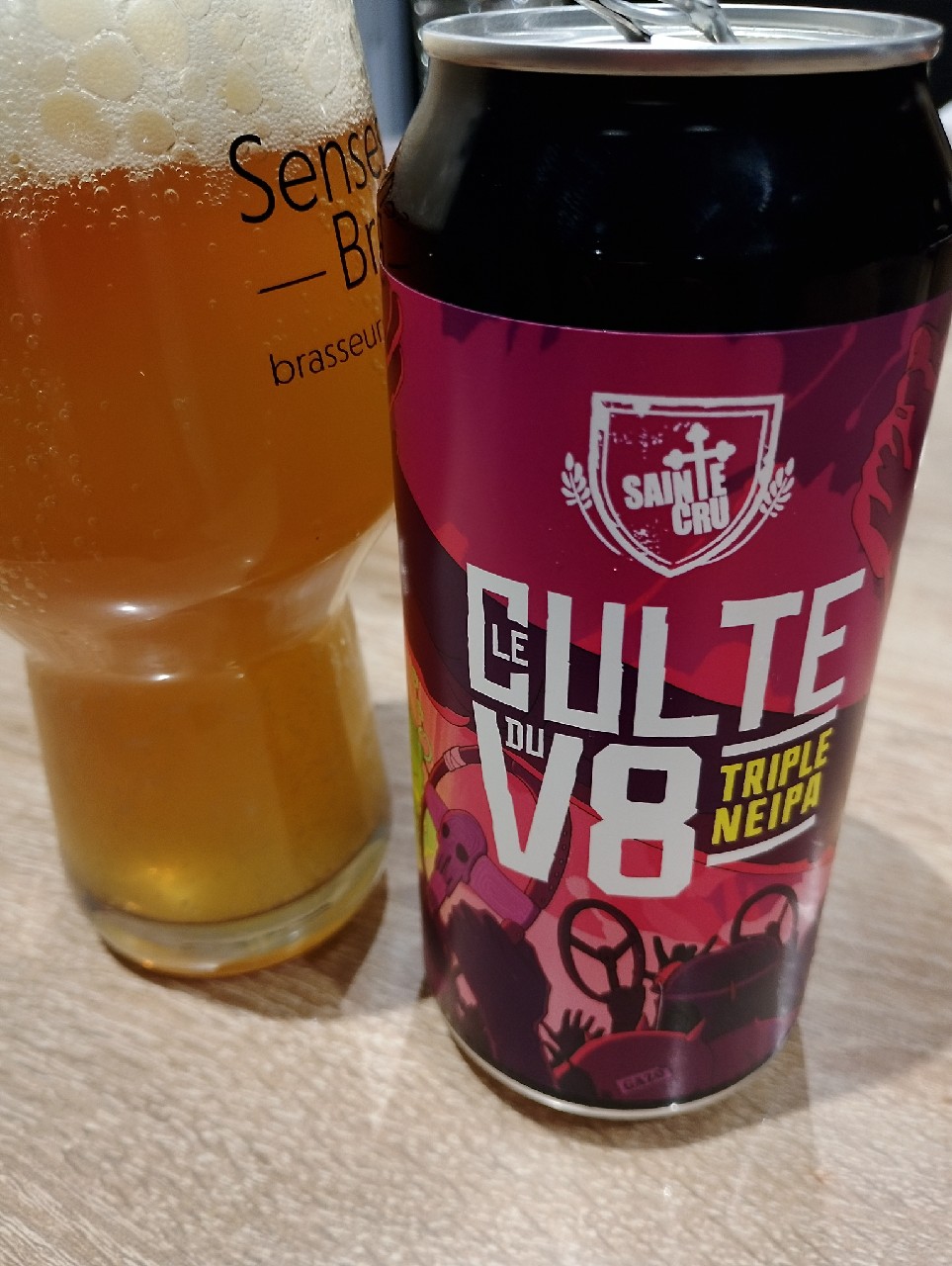 Le culte du V8, Brasserie Sainte Cru