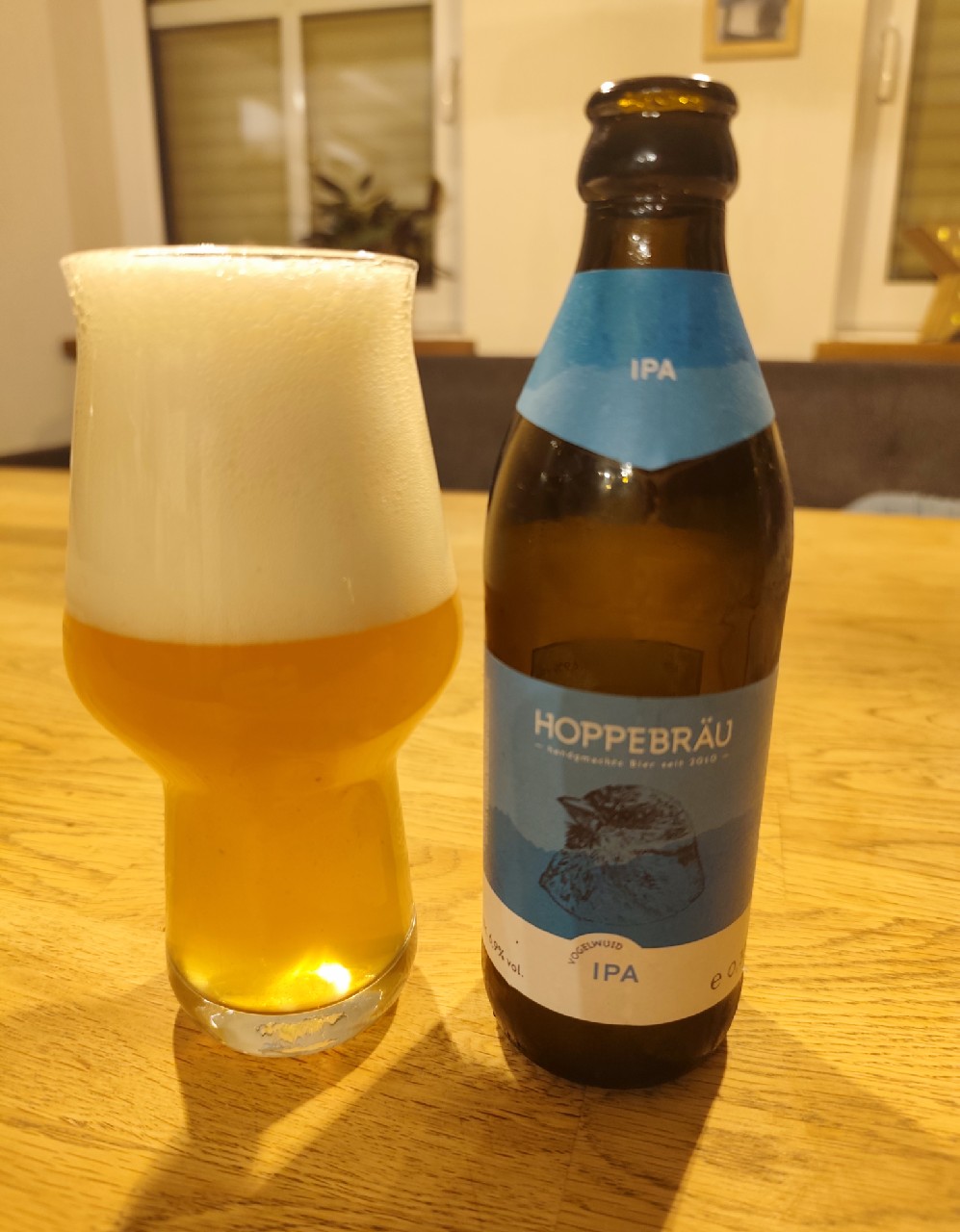 Vogelwuid IPA, Hoppebräu