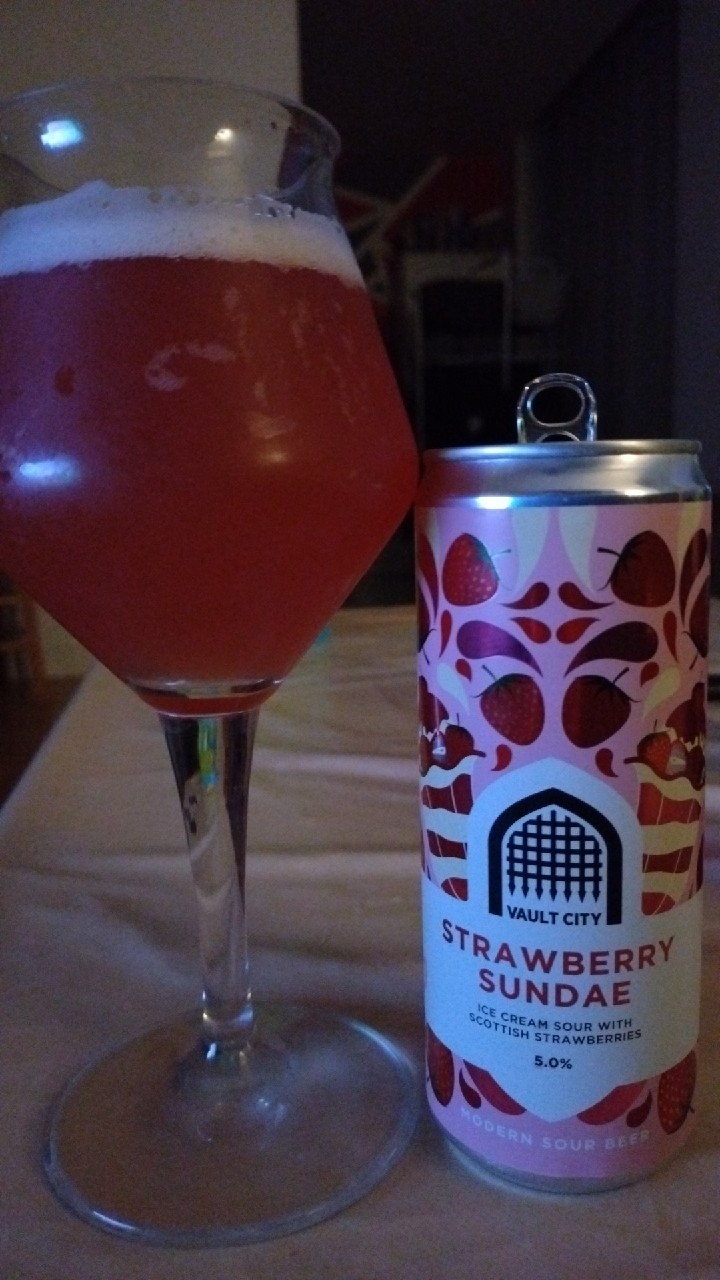 Strawberry Sundae, Vault City Brewing