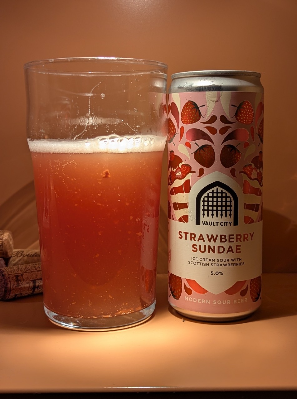 Strawberry Sundae, Vault City Brewing