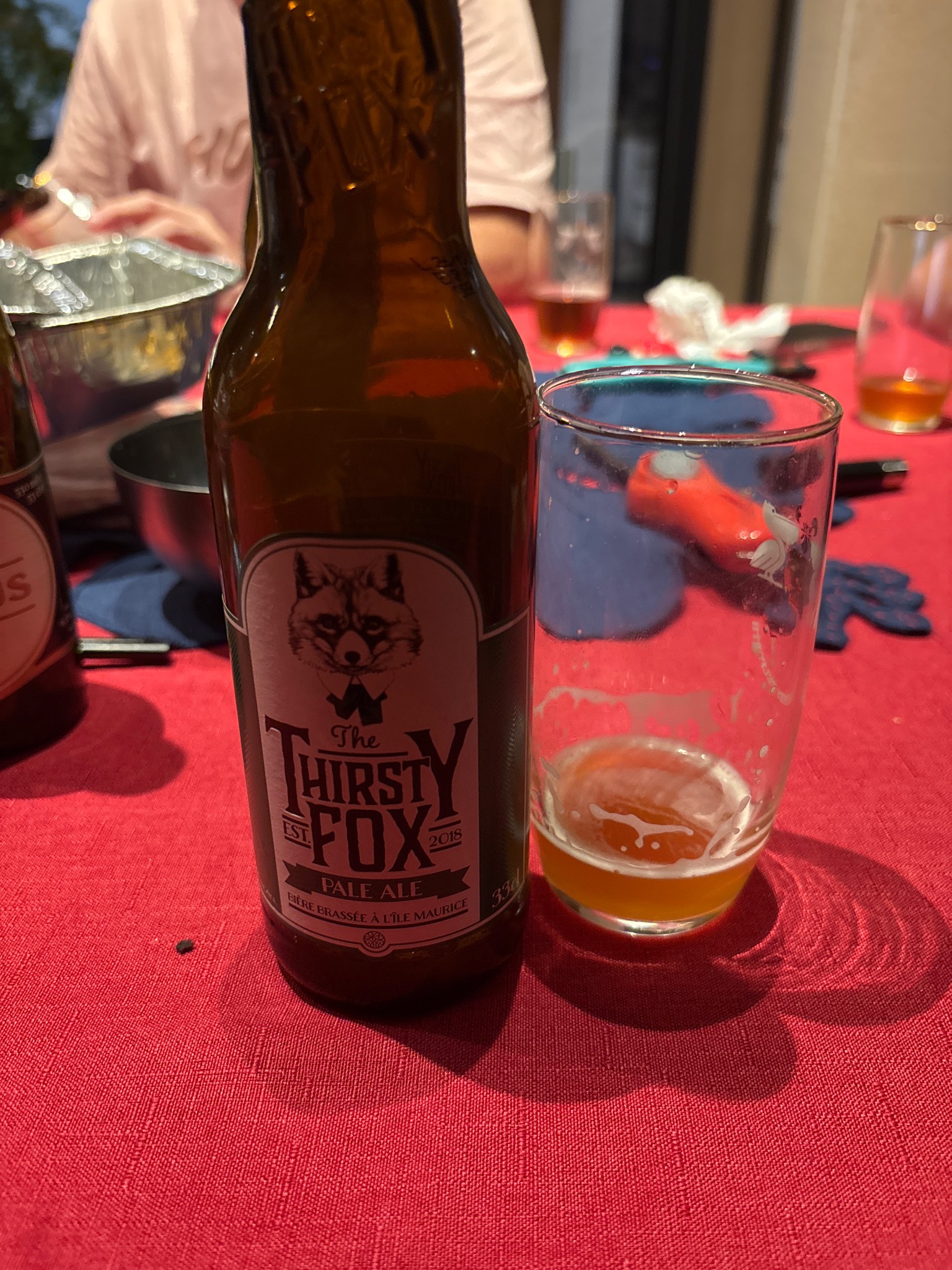 The Thirsty Fox Pale Ale, Oxenham Craft Brewery