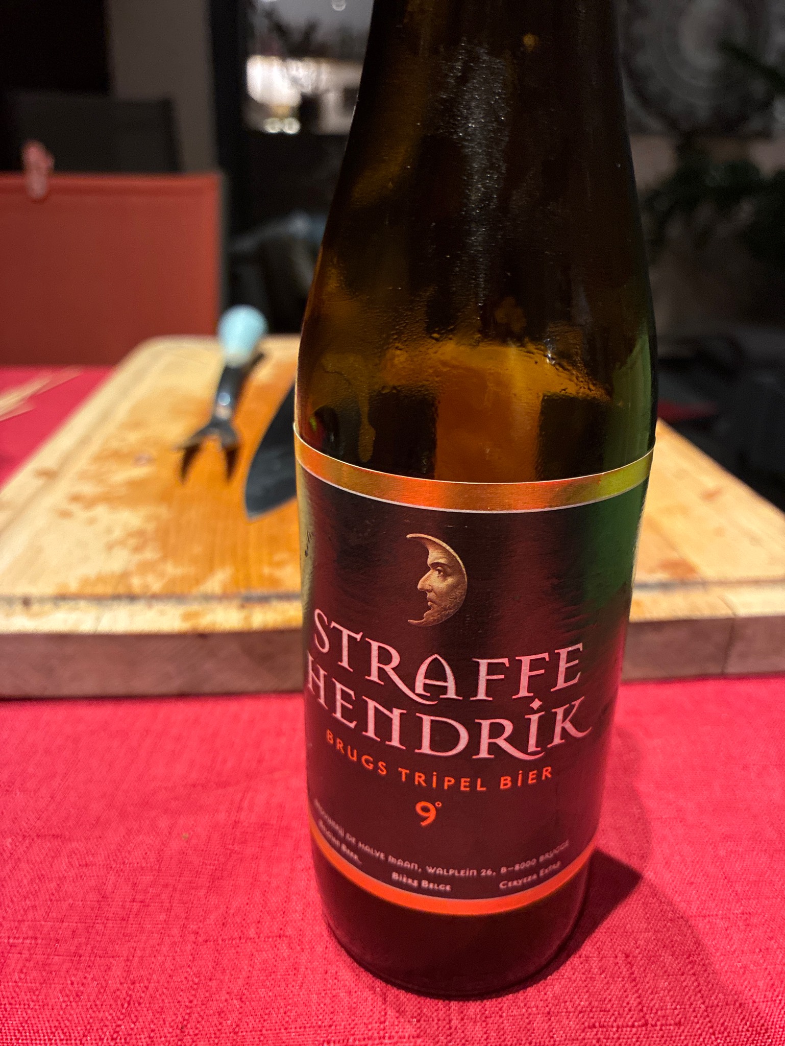 Straffe Hendrik Brugs Tripel Bier 9°, Belgium