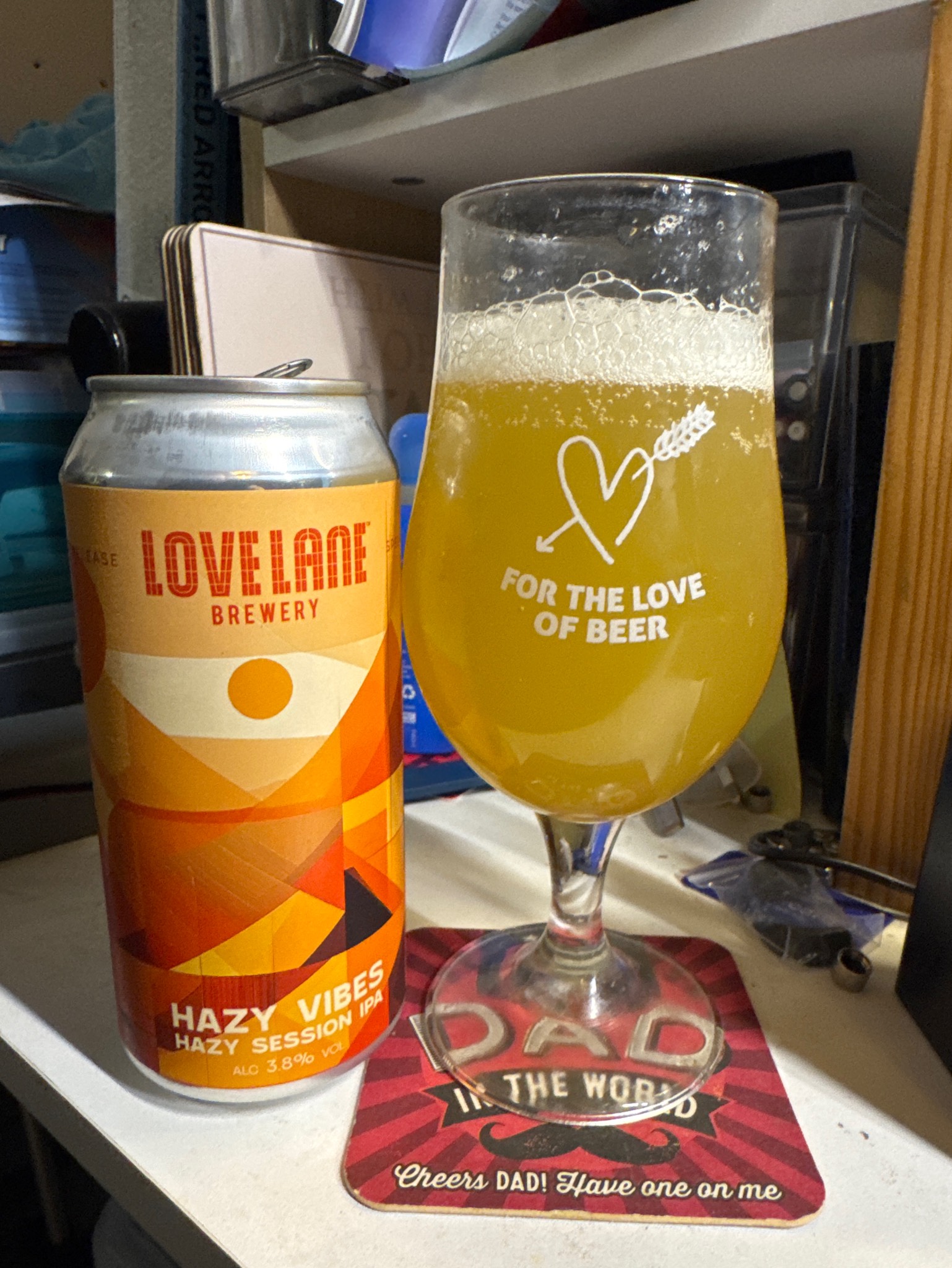 Hazy Vibes, Love Lane Brewing