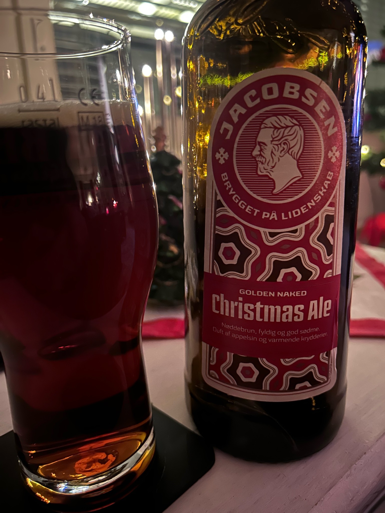 Golden Naked Christmas Ale, Denmark