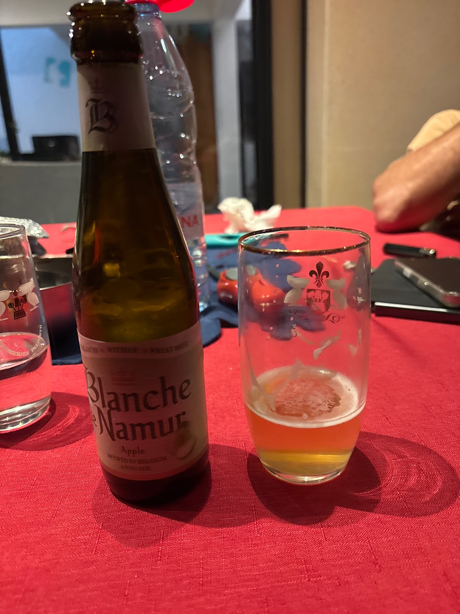 Blanche de Namur Apple, Brasserie Du Bocq