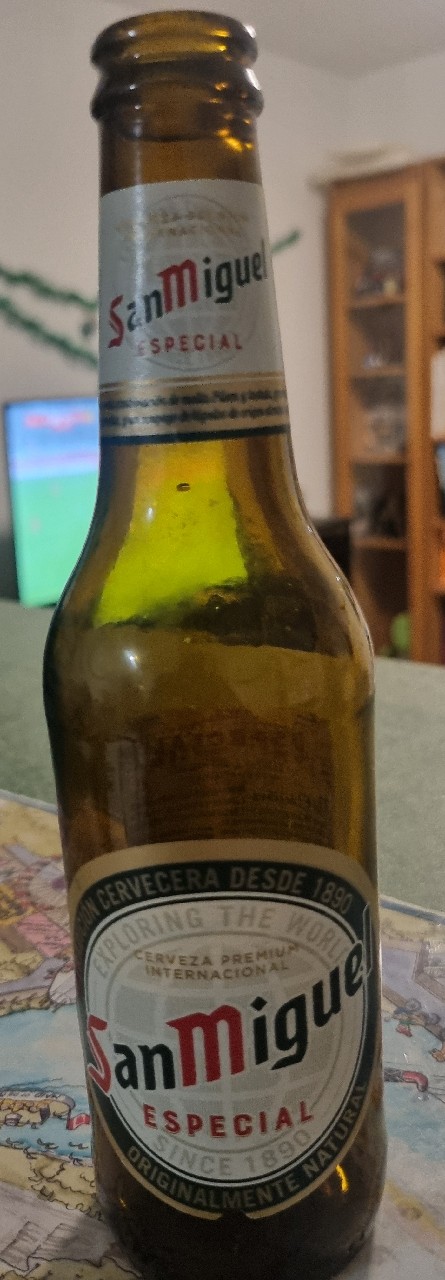 San Miguel Especial, San Miguel Spain (Grupo Mahou-San Miguel)