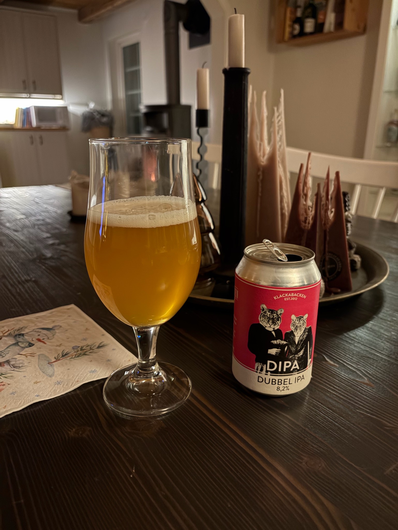 Klackabacken Dubbel IPA, Sweden