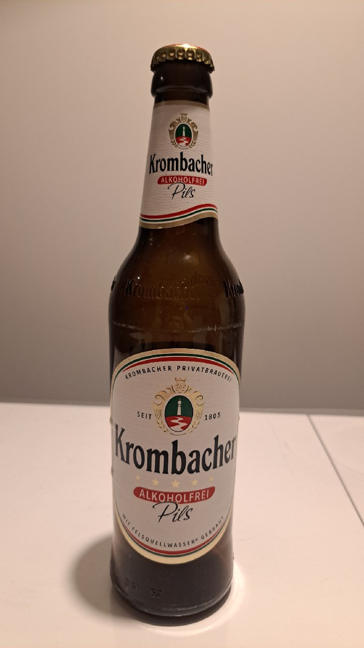 Krombacher Pils Alkoholfrei, Krombacher Brauerei