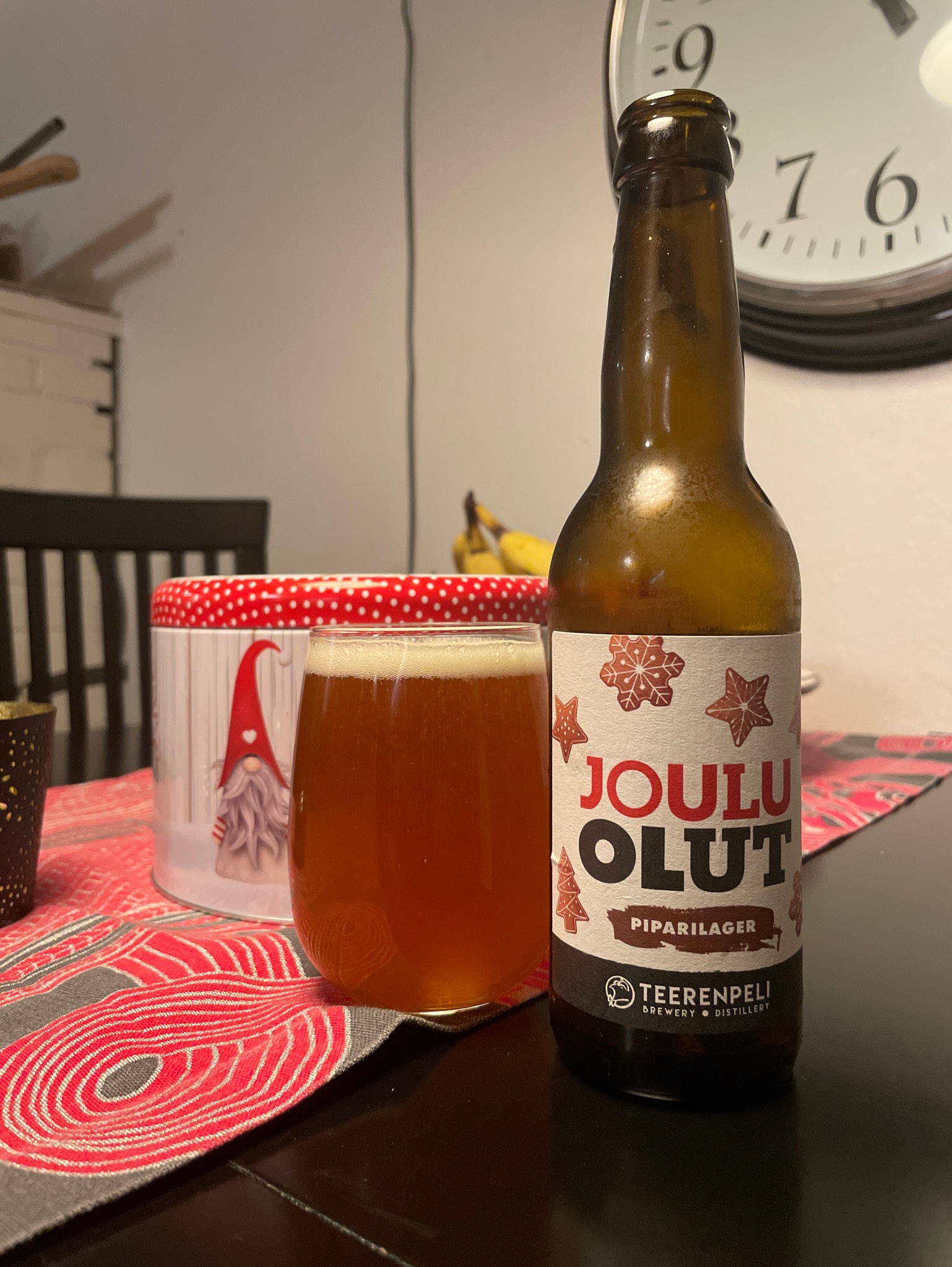 Jouluolut Piparilager, Teerenpeli Panimo & Tislaamo