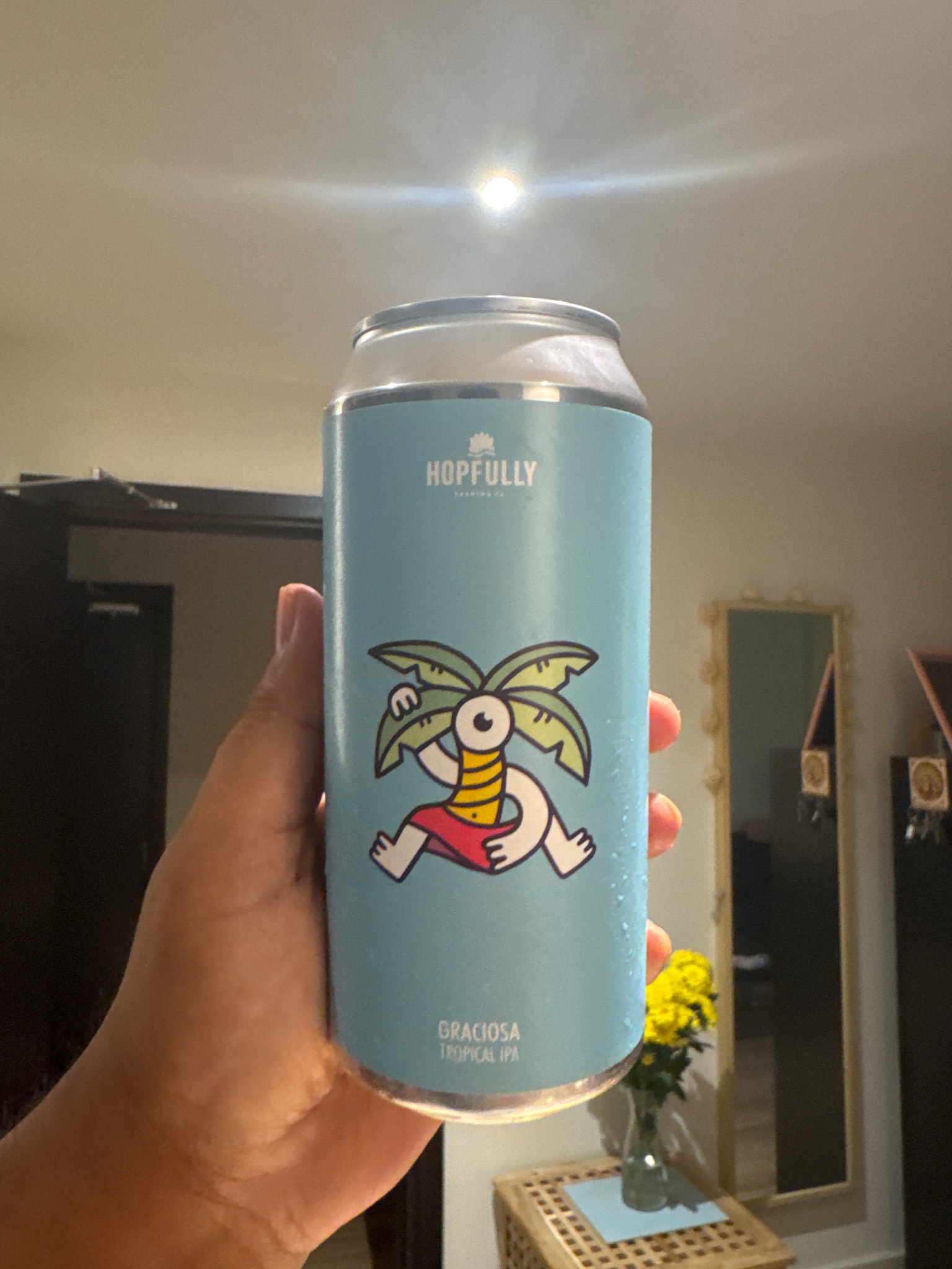 Hopfully Tropical IPA, Hopfully Brewing