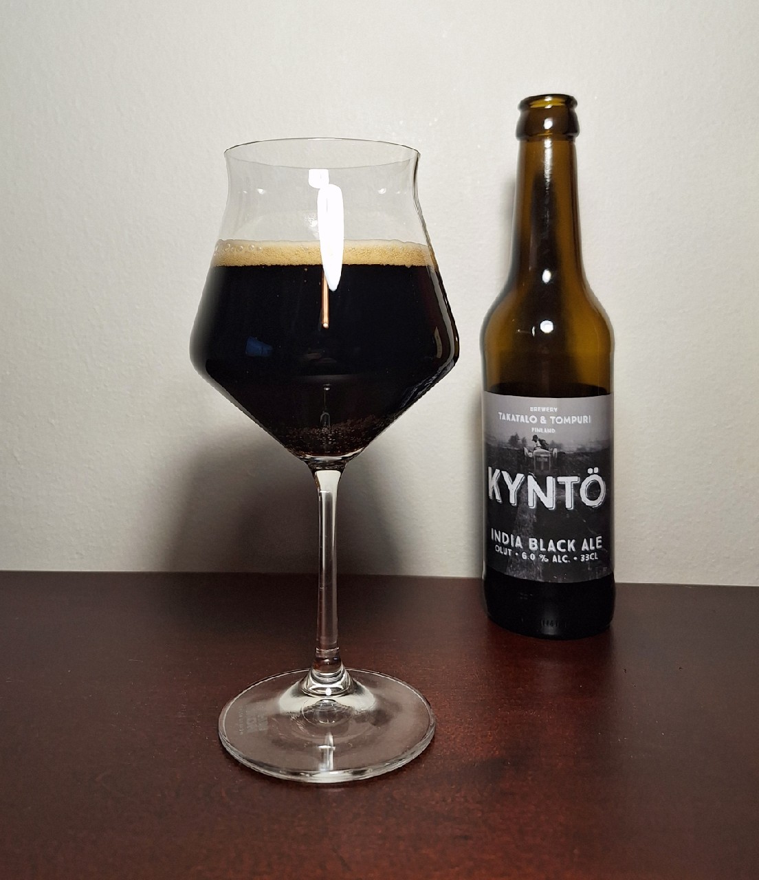 Kyntö India Black Ale, Takatalo & Tompuri Brewery