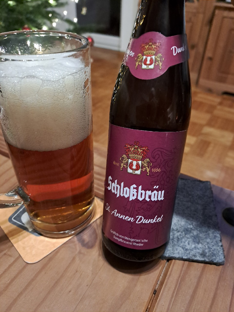 Schloßbräu Rheder St. Annen Dunkel, Germany