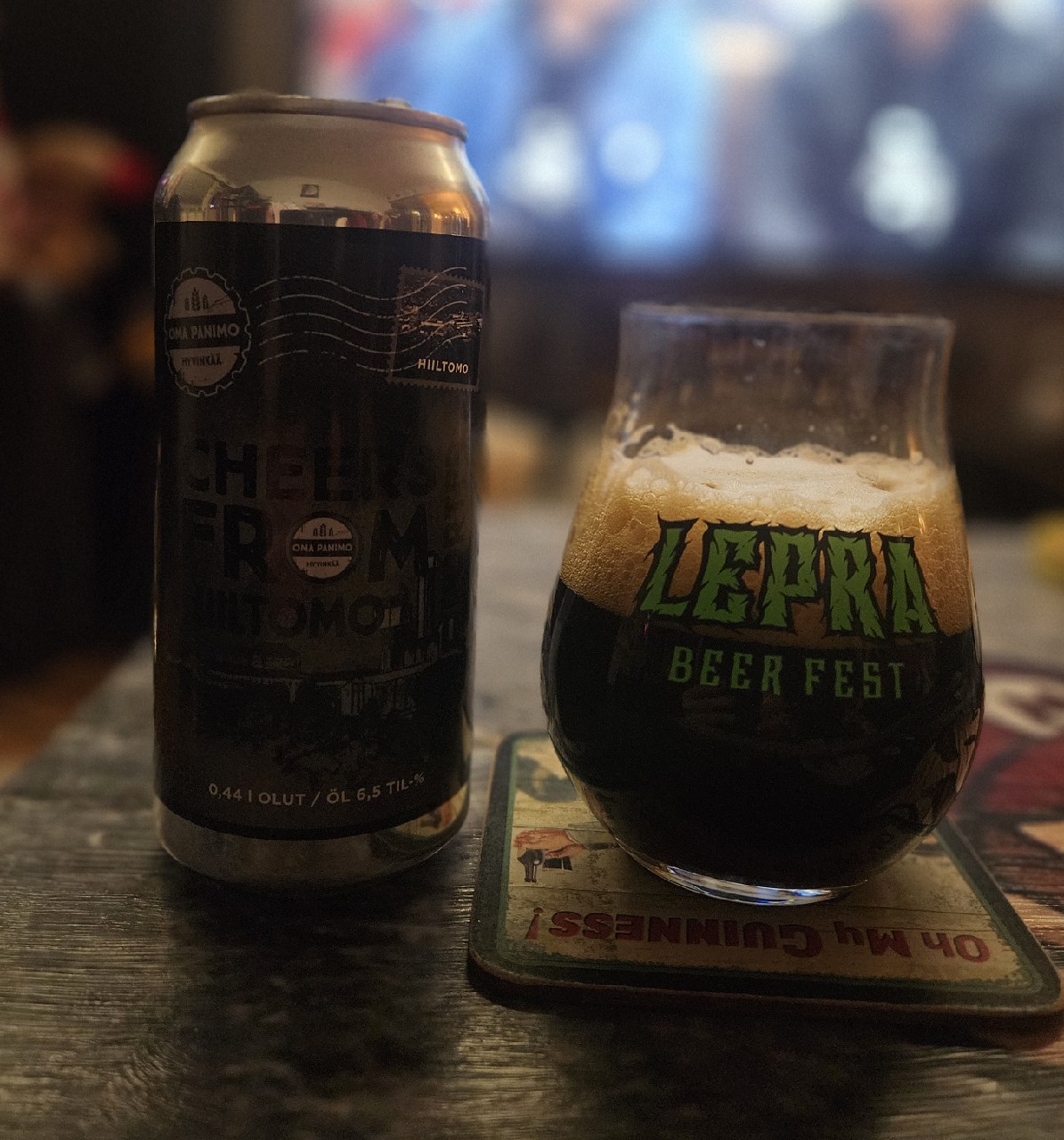 Cheers From Hiiltomo 6,5%, Hyvinkään Oma Panimo