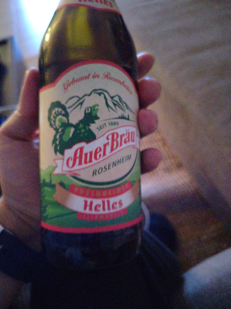 Auerbräu Rosenheimer Helles, Auerbräu Rosenheimer Spezialitätenbrauerei (Paulaner Brauerei)