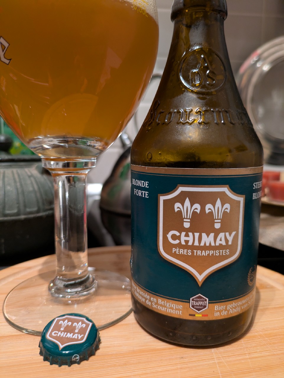 Chimay Blonde Forte | Strong Blond | 150 | Verte | Green, Belgium