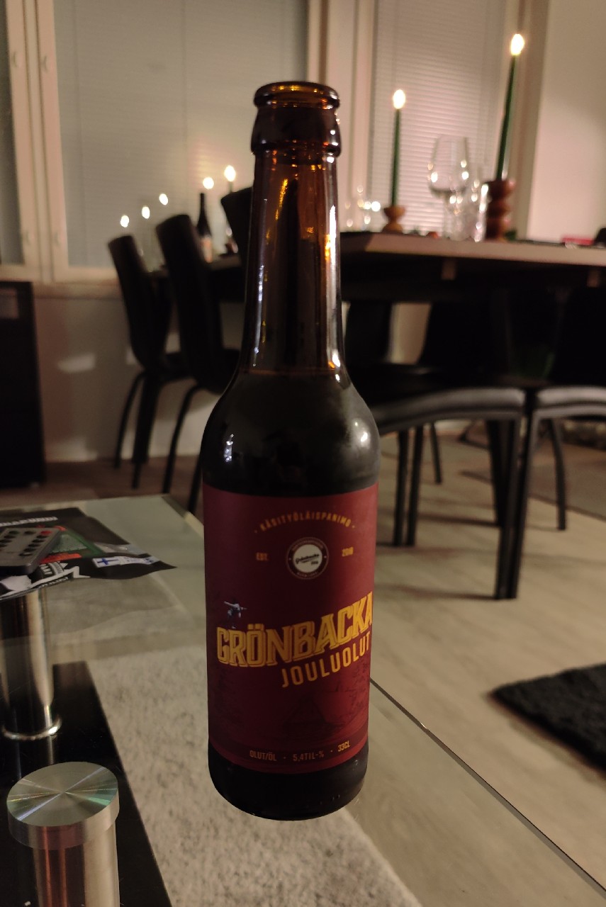 Jouluolut, Grönbacka Panimo