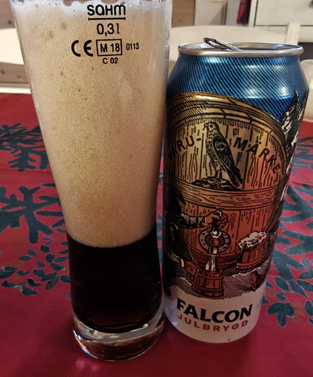 Falcon Julbrygd 3.5%, Sweden
