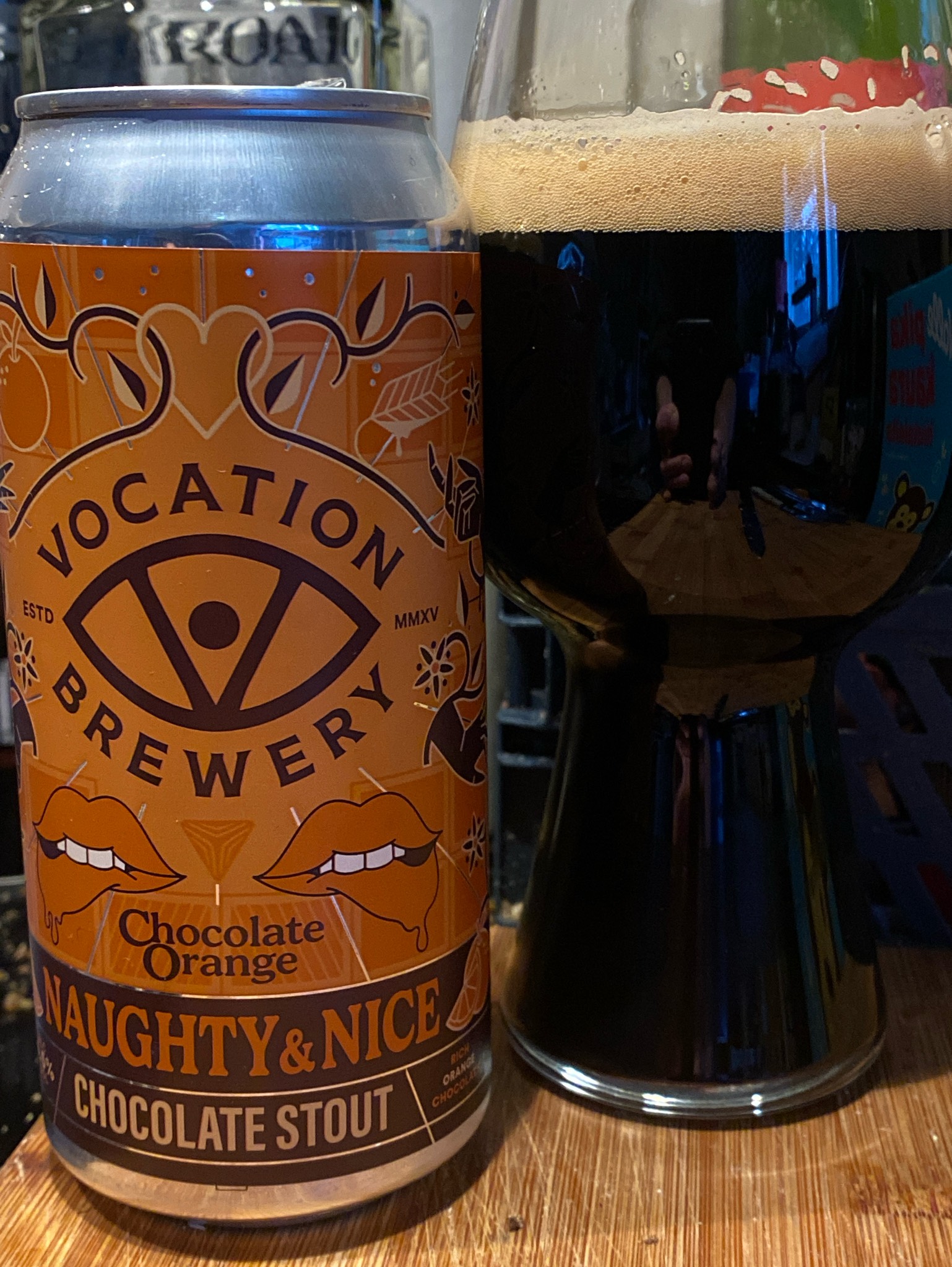 Naughty & Nice - Chocolate Orange, Vocation Brewery