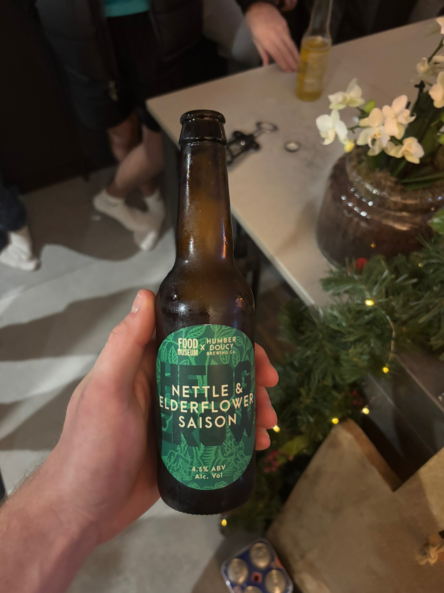 Nettle and Elderflower Saison, Humber Doucy Brewing Co Ltd.