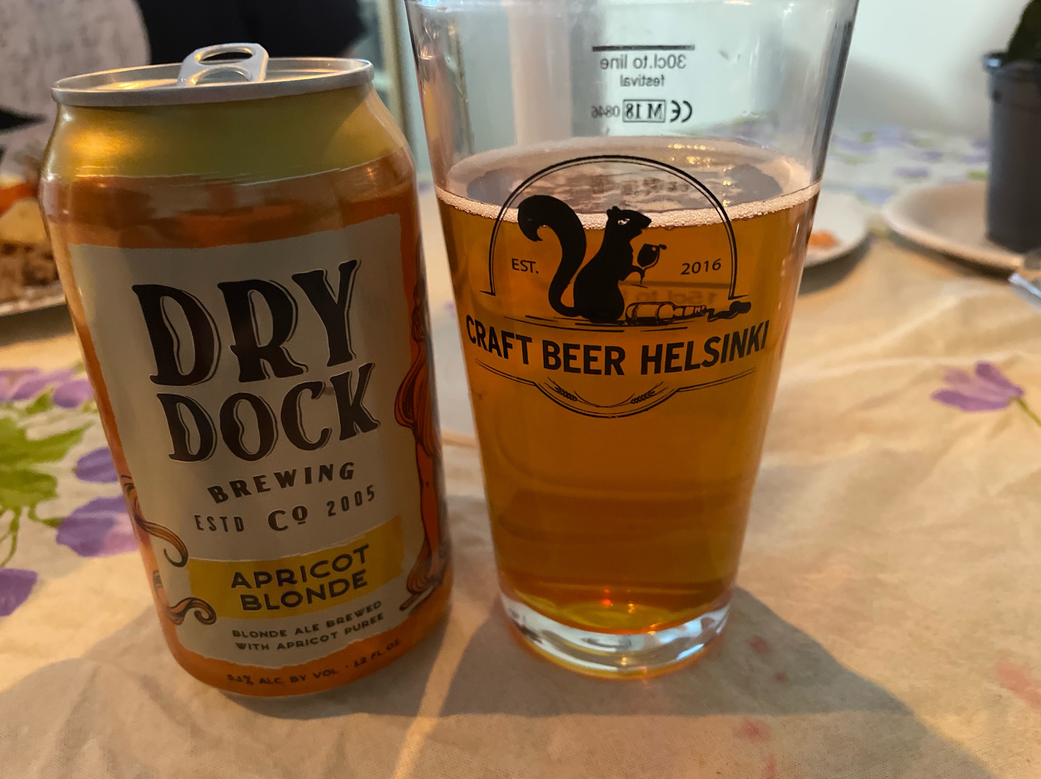 Apricot Blonde, Dry Dock Brewing Company