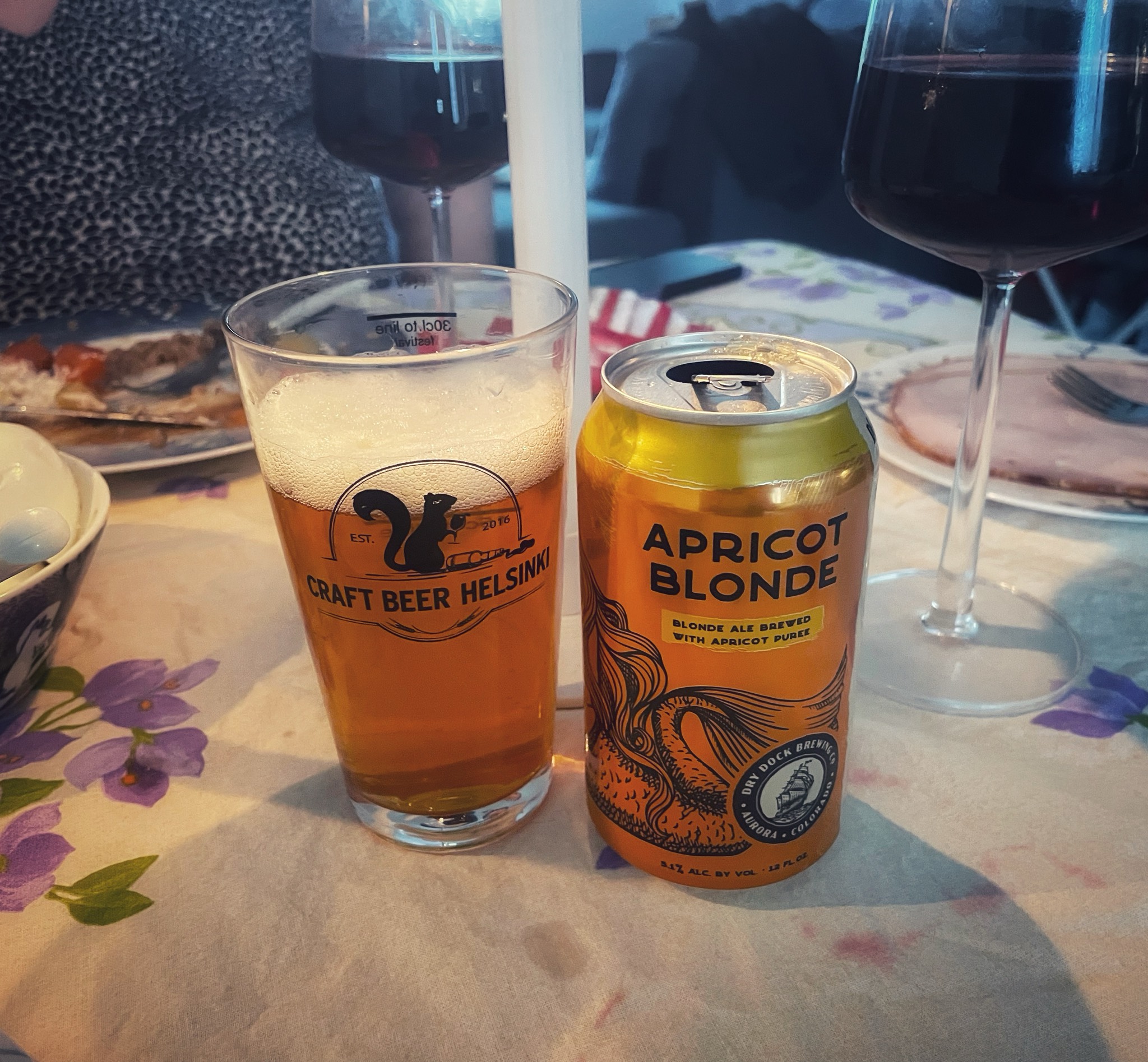 Apricot Blonde, Dry Dock Brewing Company