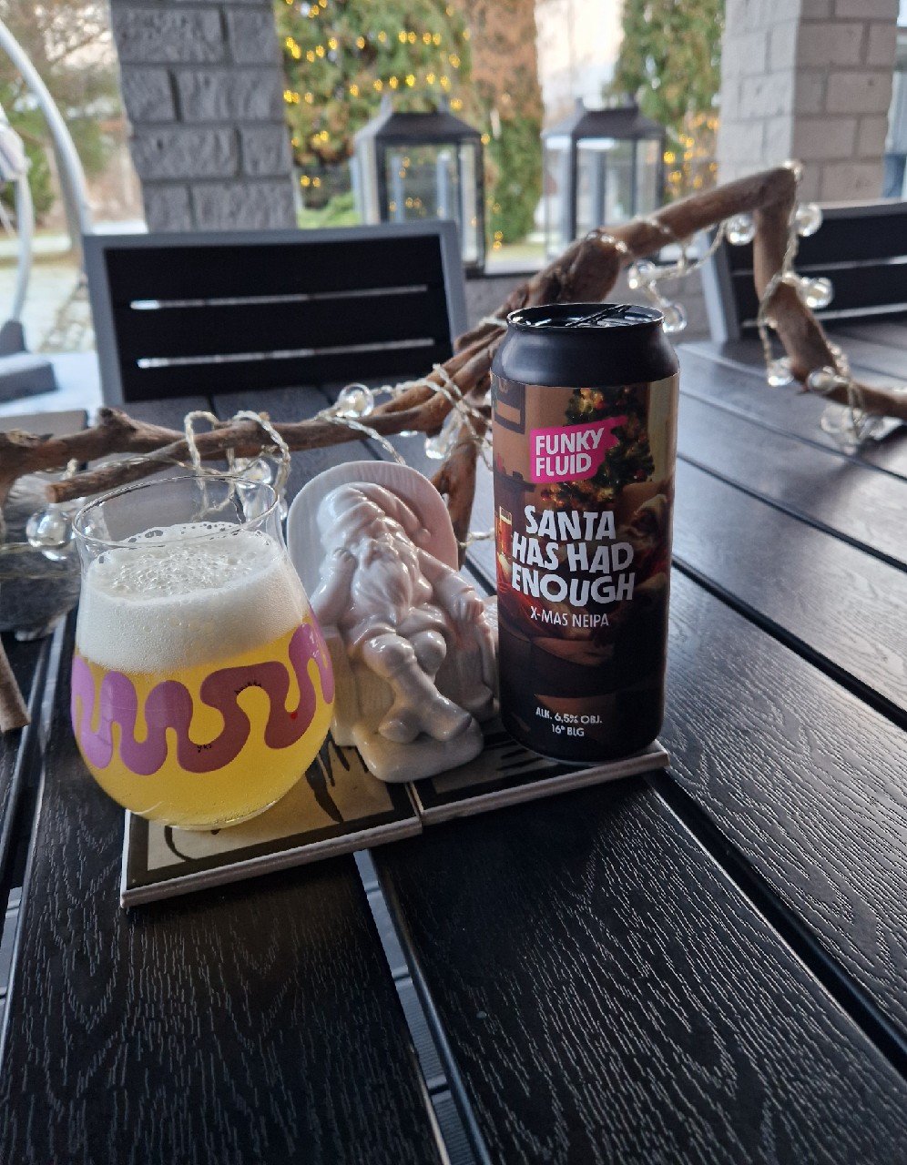 Santa Has Had Enough, Funky Fluid