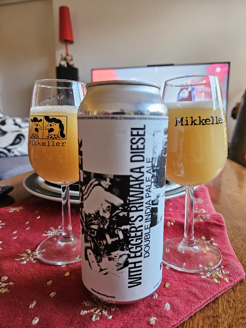 With egger's riwaka diesel, Fidens Brewing Co.