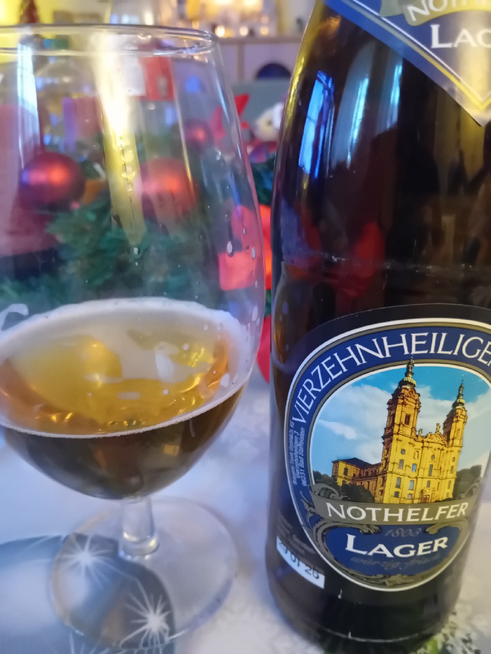 Nothelfer Lager, Alte Klosterbrauerei Vierzehnheiligen Brauerei Trunk