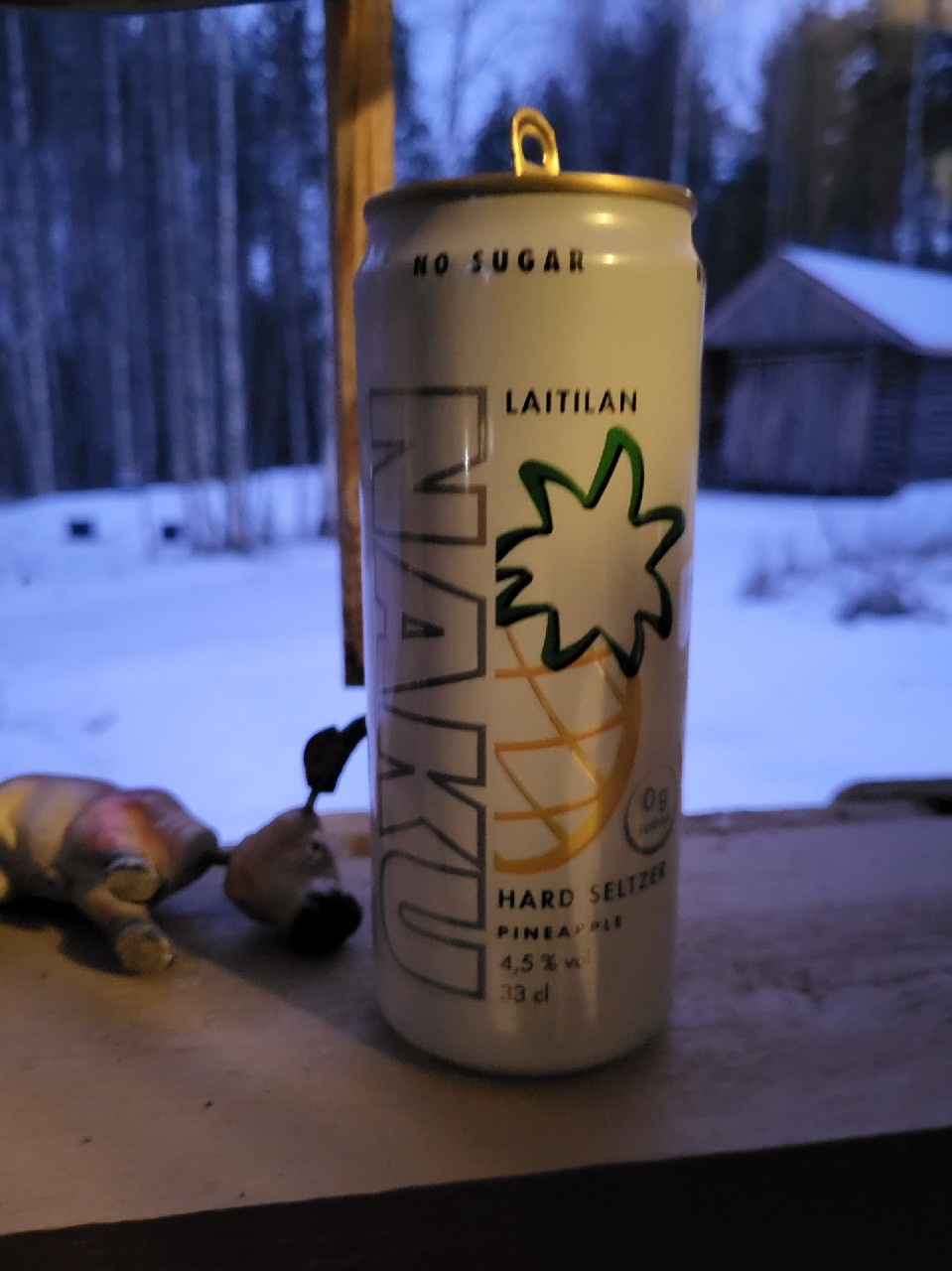 NAKU Hard Seltzer Pineapple, Finland