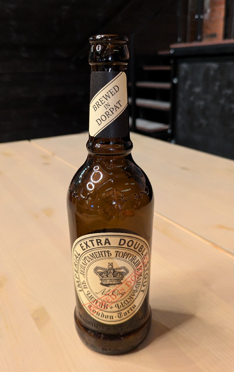 Imperial Extra Double Stout, Estonia