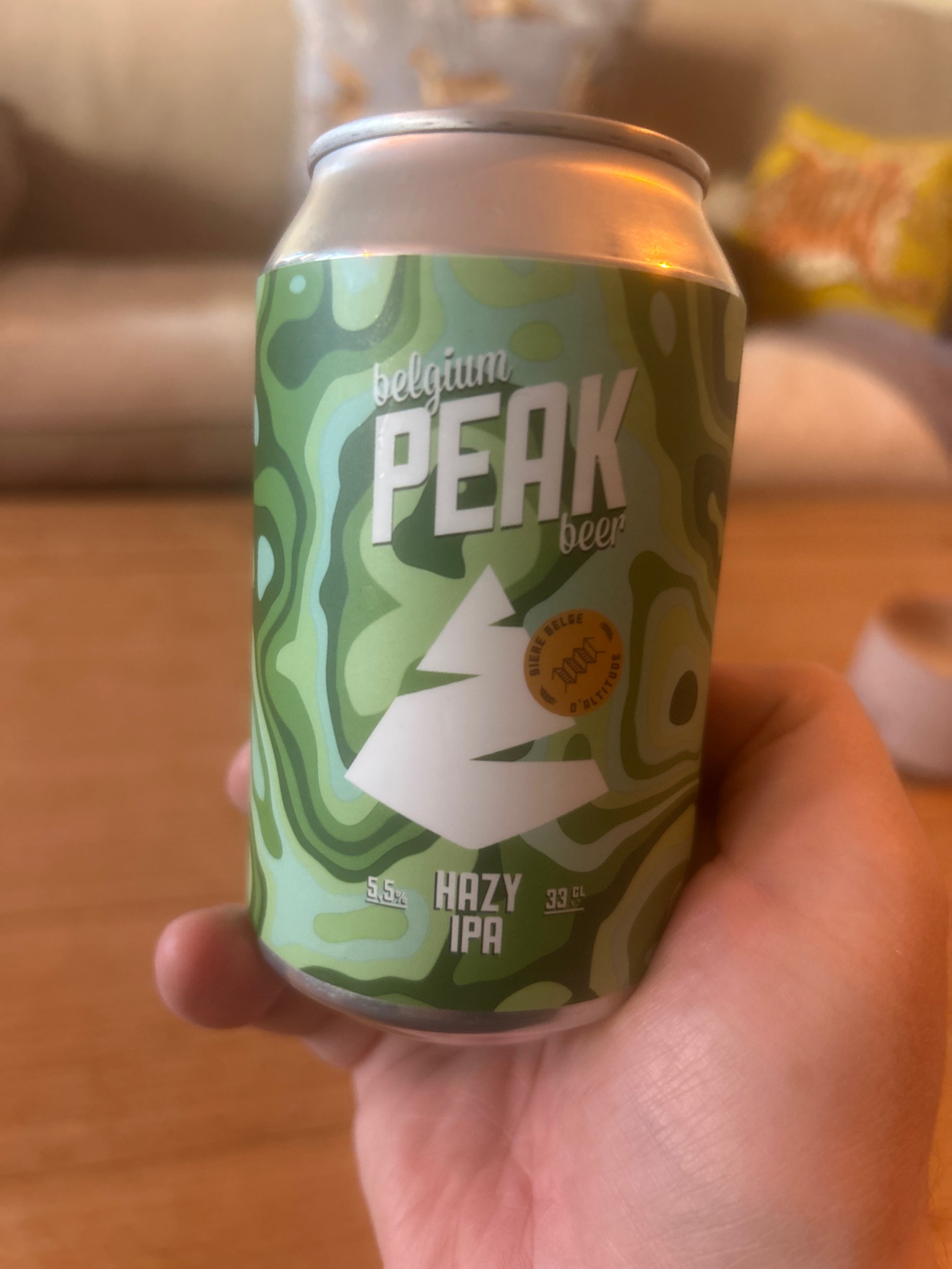 Peak Hazy Ipa, Belgium Peak Beer