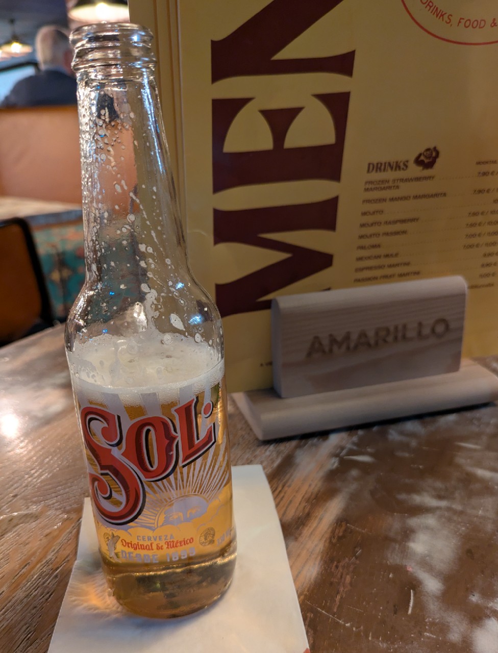 Sol, Cervecería Cuauhtémoc Moctezuma S.A. de C.V