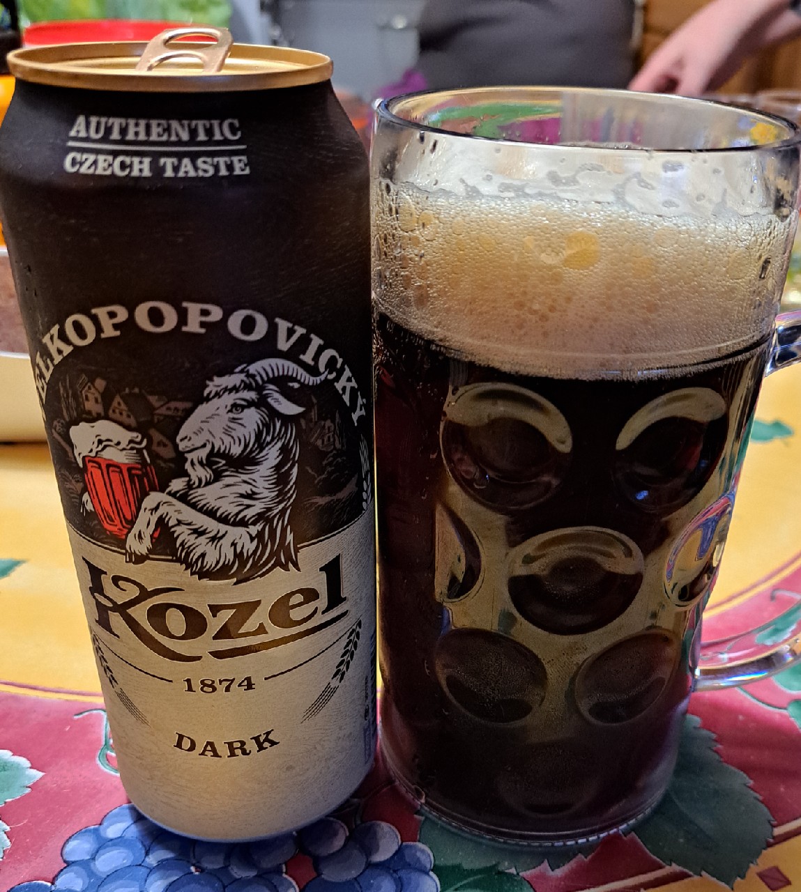 Kozel Černý / Dark, Pivovar Velké Popovice (Asahi Breweries)