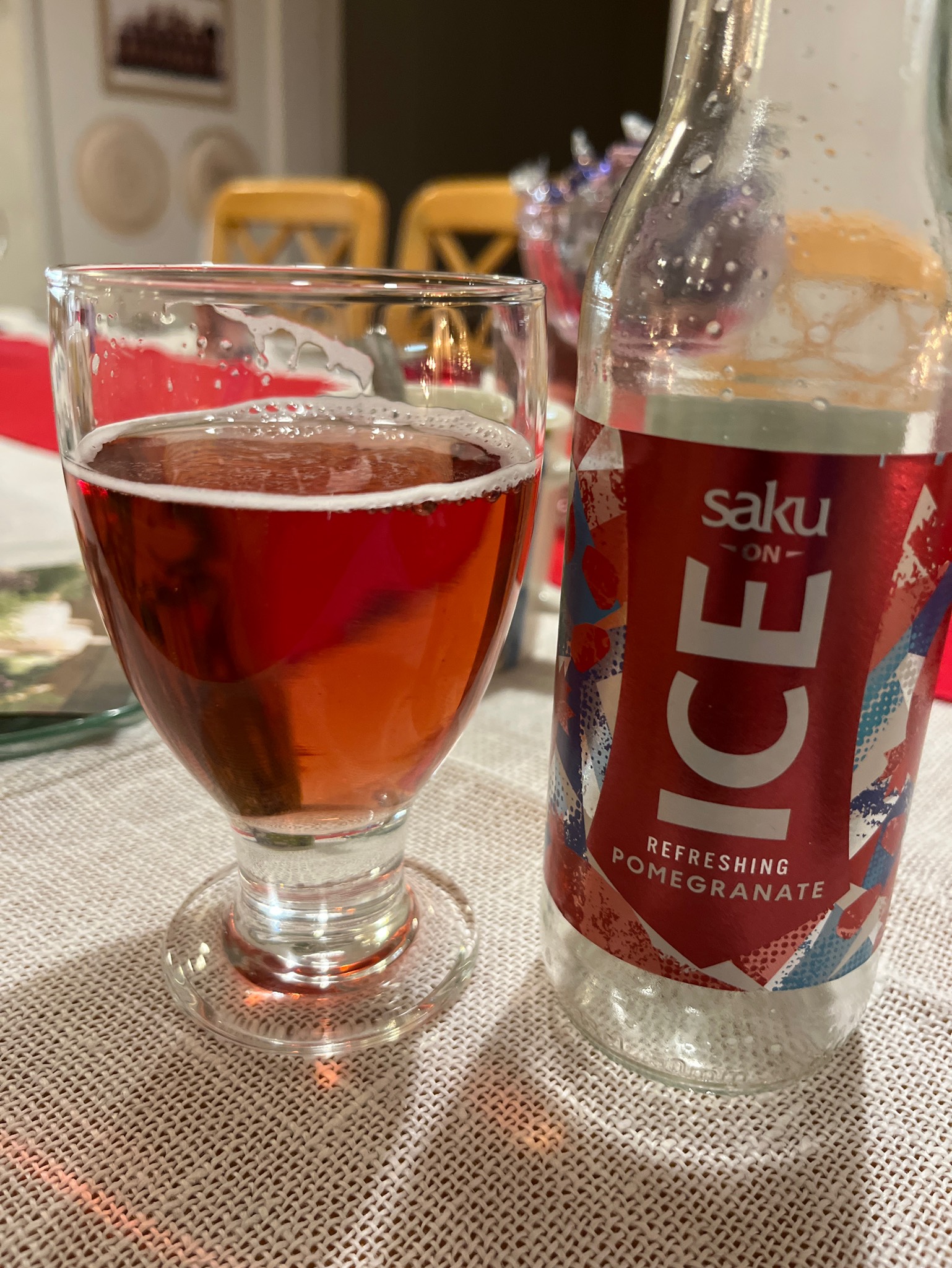 Saku On Ice Pomegranate, Estonia