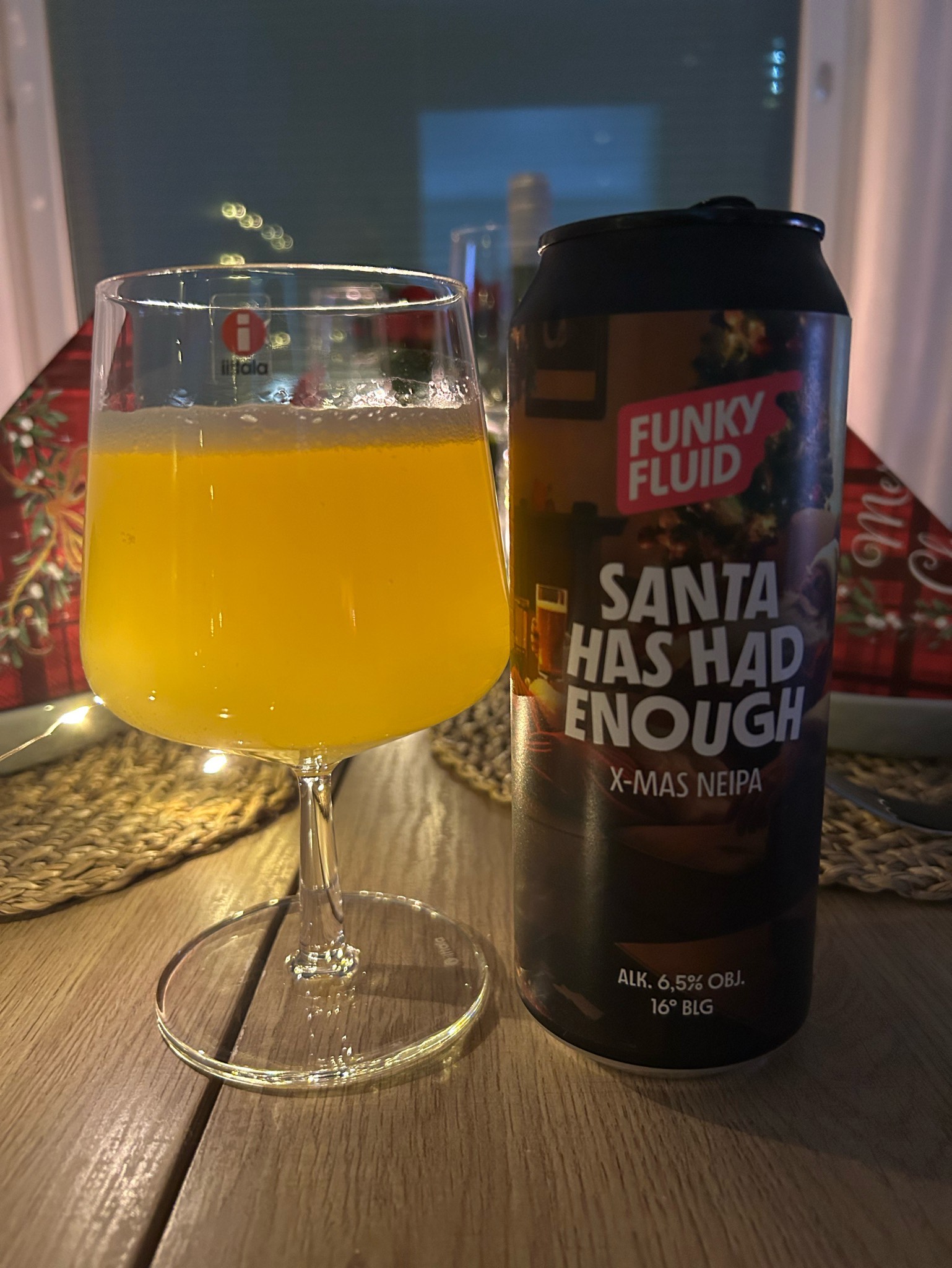 Santa Has Had Enough, Funky Fluid