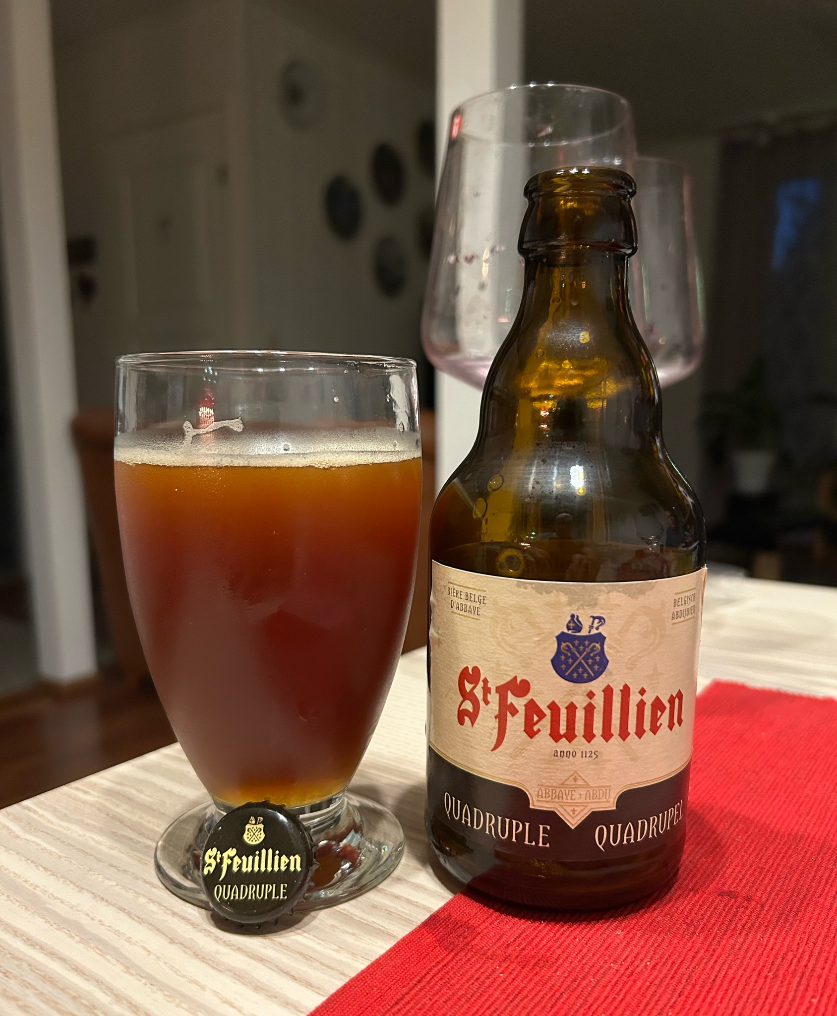 St Feuillien Quadruple, Brasserie St-Feuillien