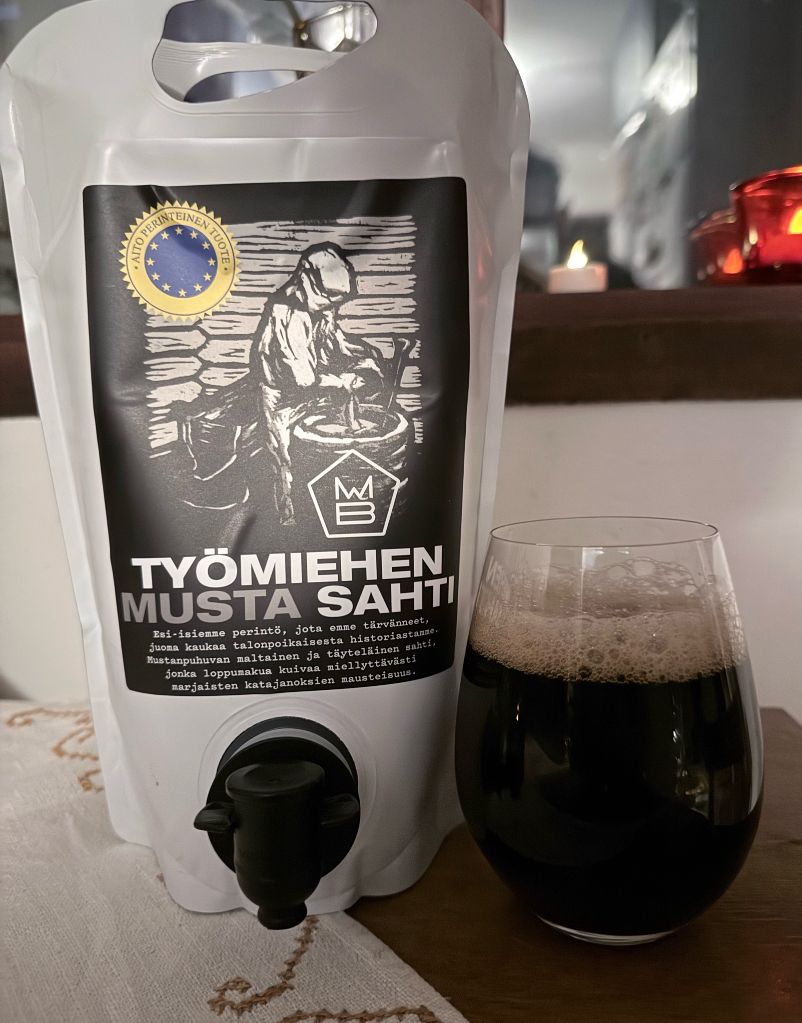 Työmiehen Musta Sahti (2025), Finland