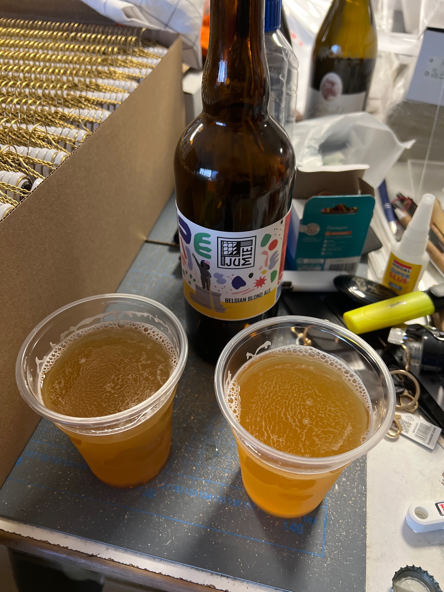 Jumie Belgian Blond Ale, Brasserie Jumie