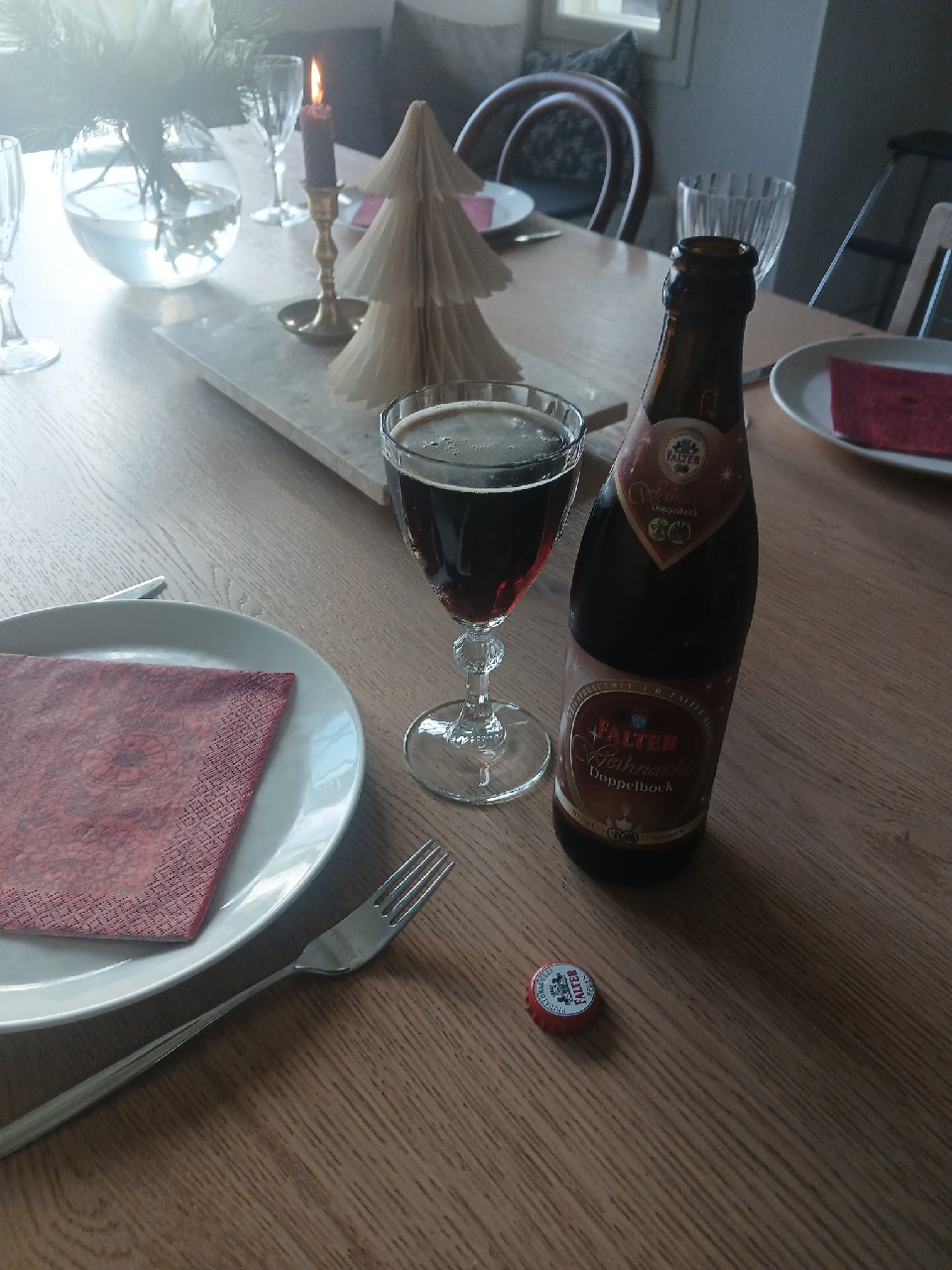 Falter Weihnachts Doppelbock, Privatbrauerei J.B. Falter Regen KG