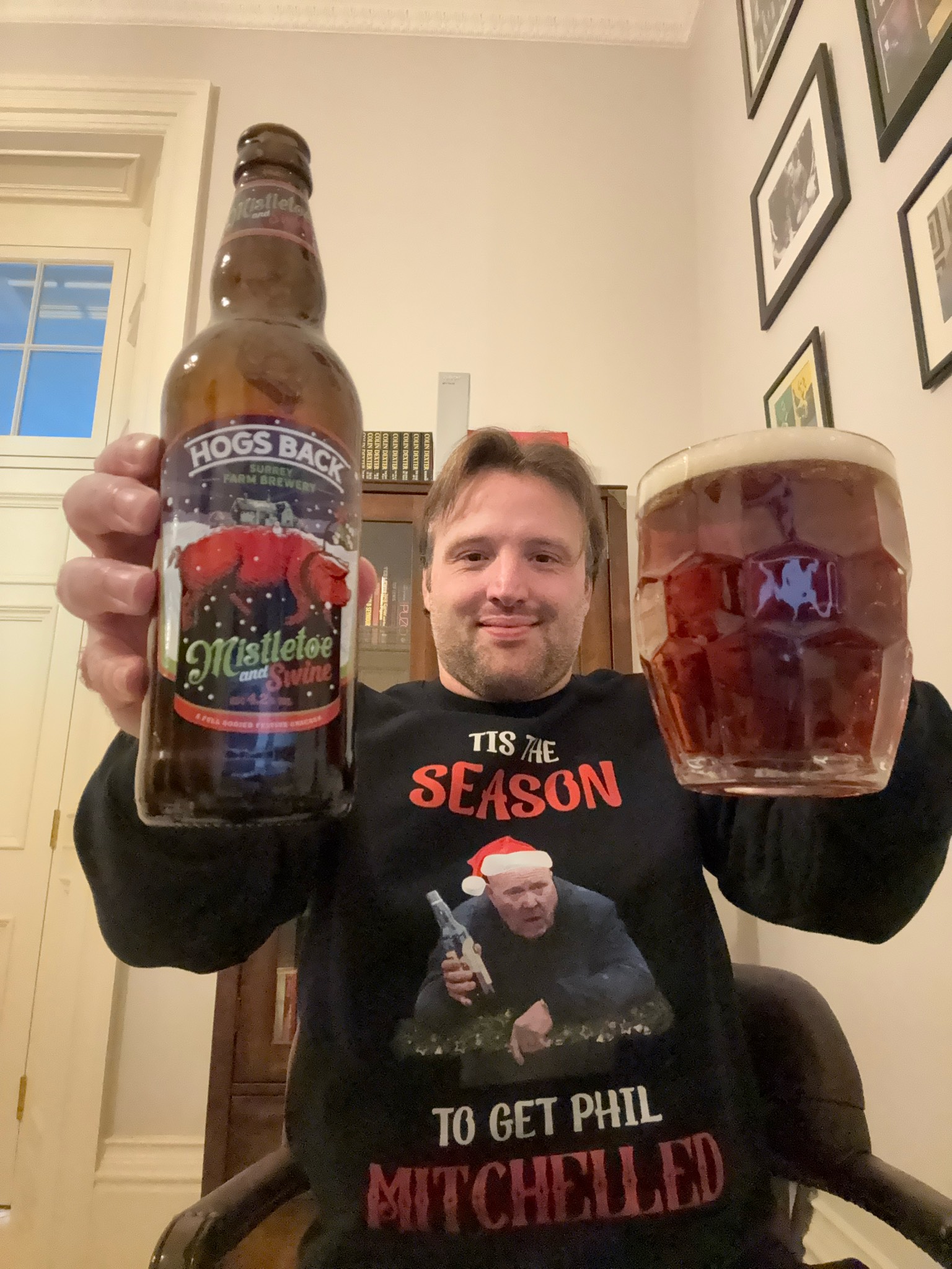 Mistletoe and Swine, Hogs Back Brewery