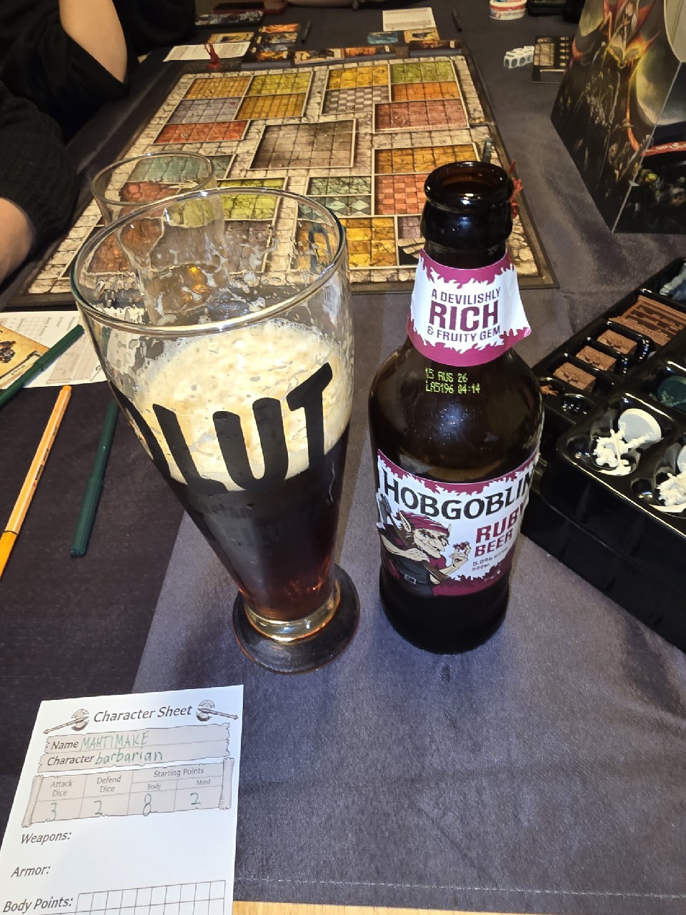 Hobgoblin Ruby, Wychwood Brewery (Marston's Brewery)