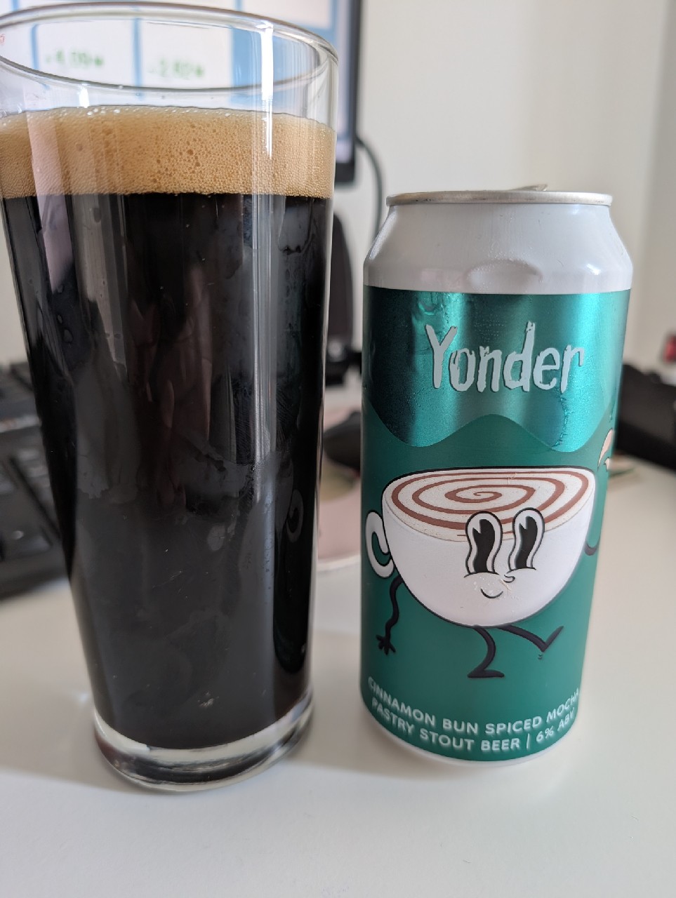 Cinnamon Bun Spiced Mocha, Yonder Brewing